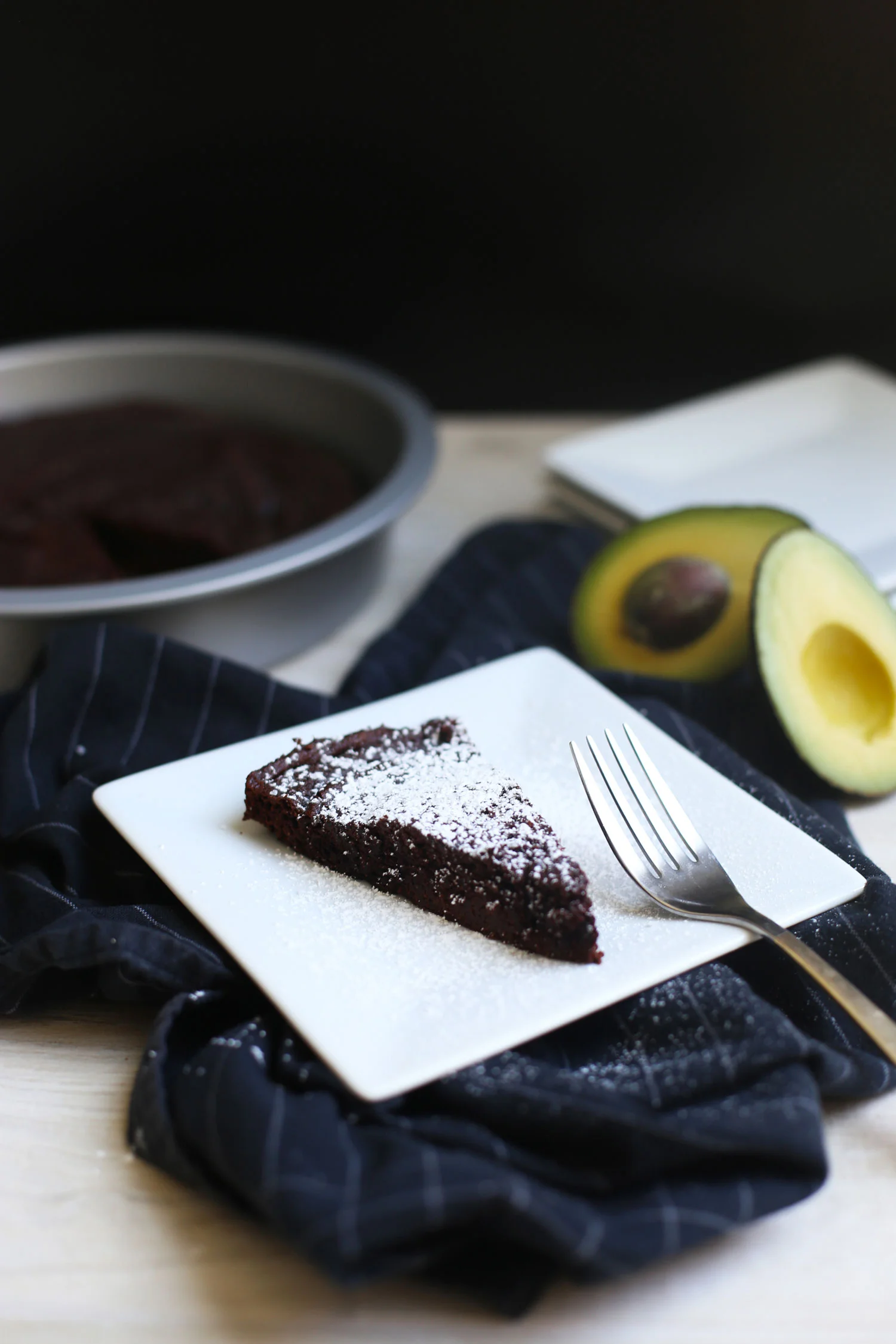 chocolate avocado brownies