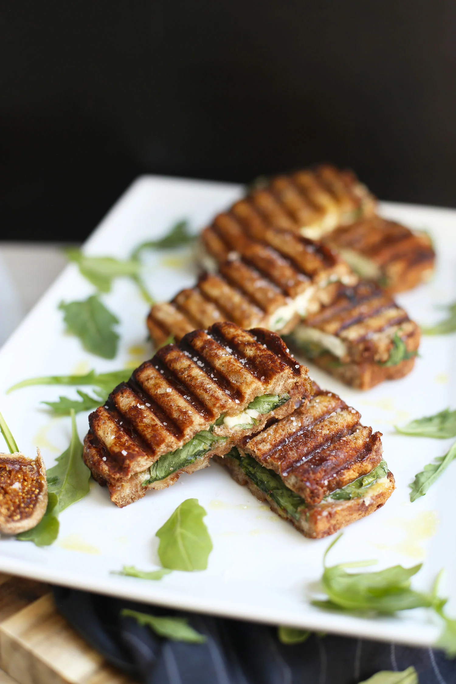 grilled cheese with goat cheese