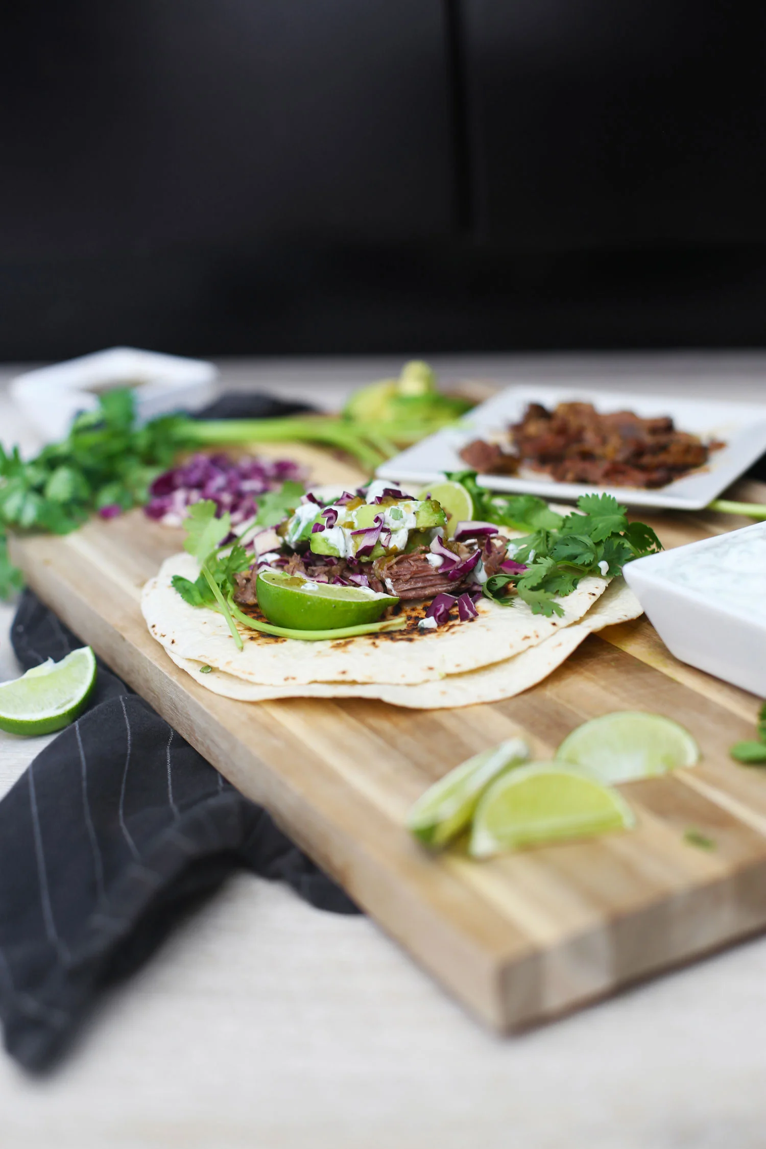 slow cooker short rib tacos