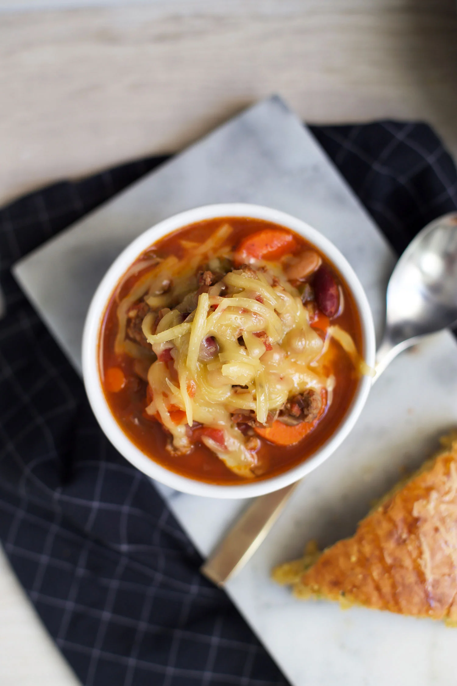 slow cooker beef chili