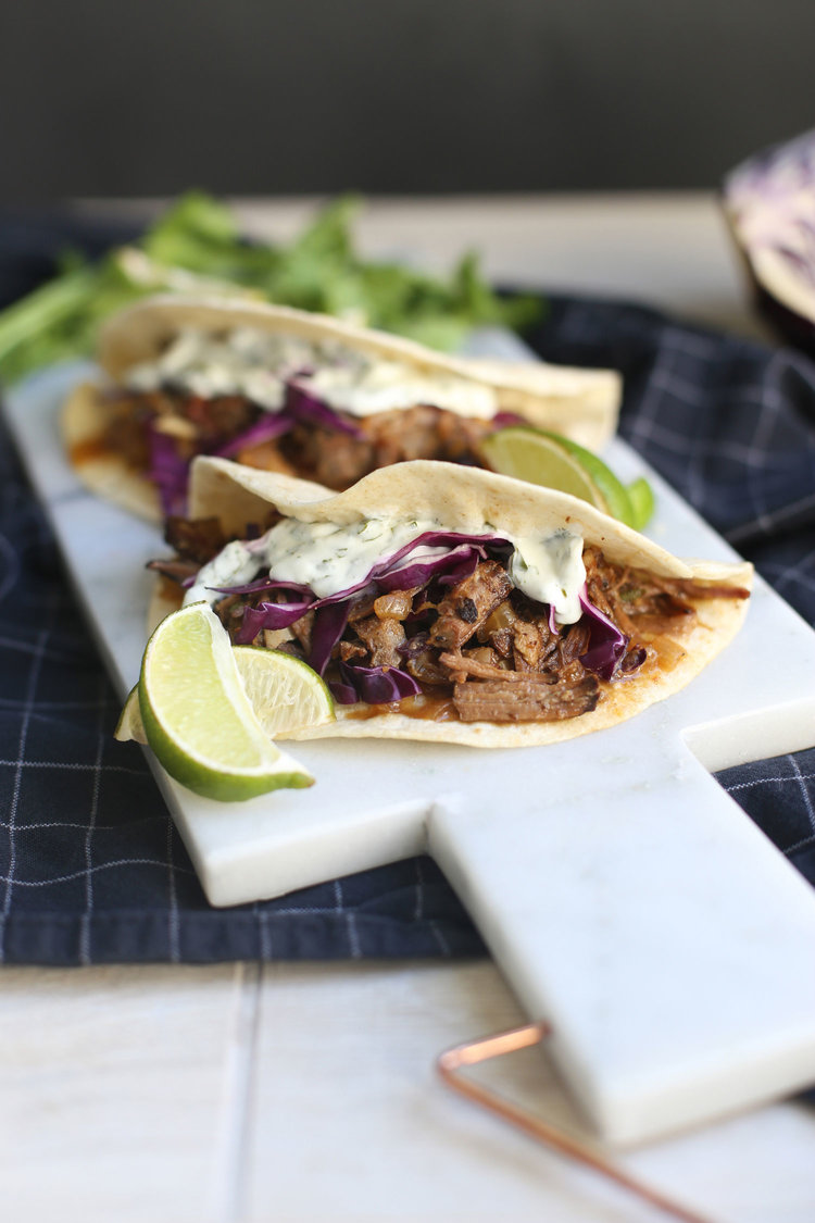 Slow cooker tacos