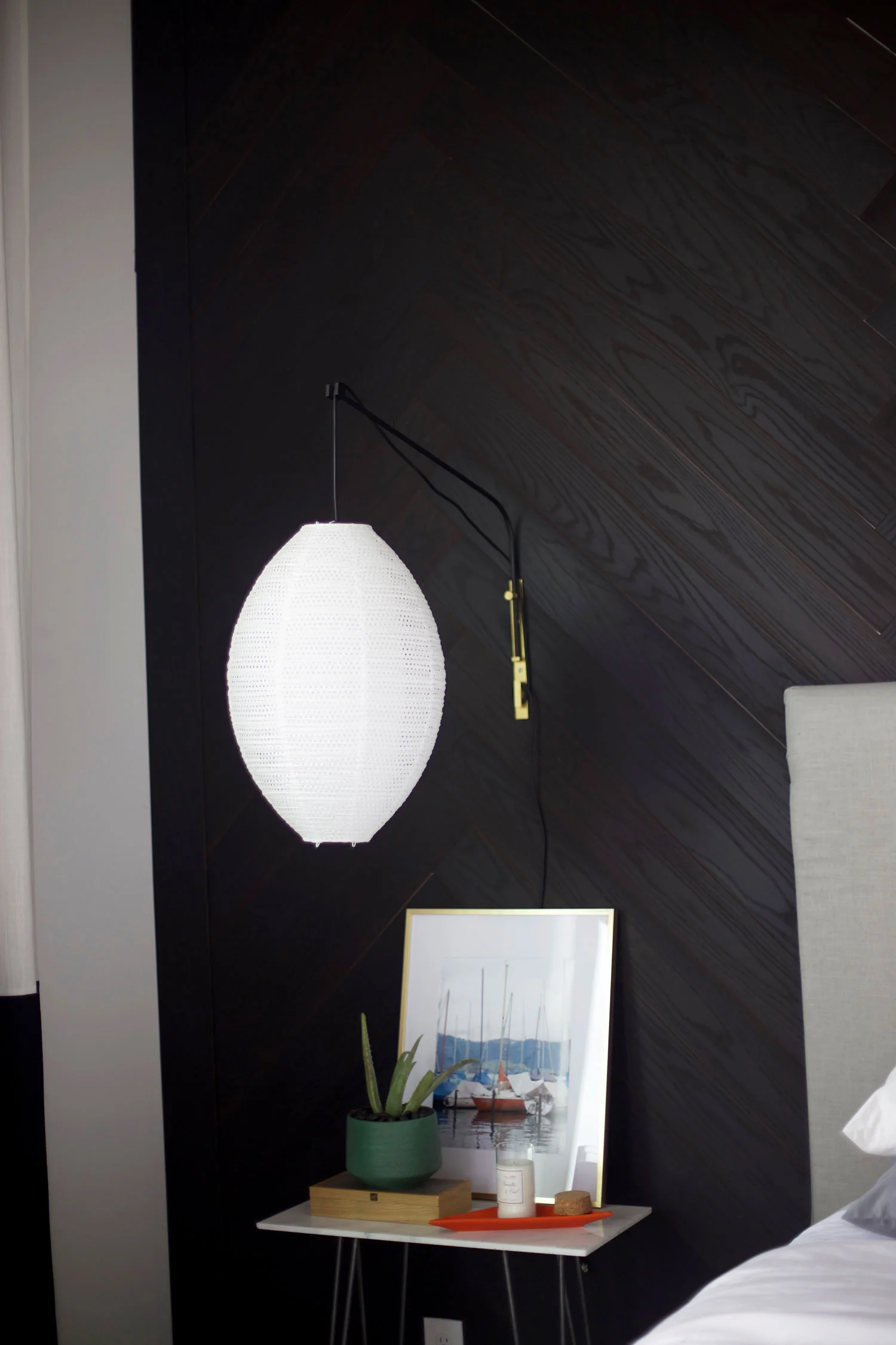 DIY wall lamp