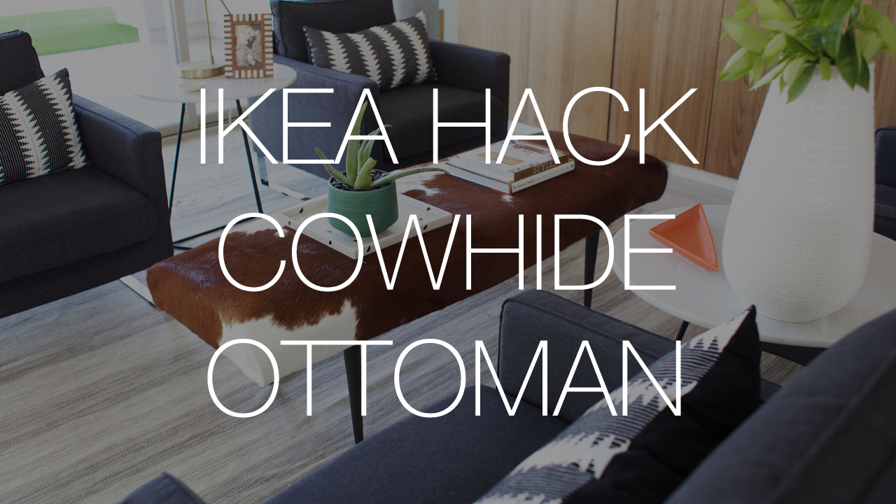 Ikea Hack Cowhide Ottoman Kristi Murphy Diy Blog Ikea Hack Cowhide Ottoman Kristi Murphy Diy Blog