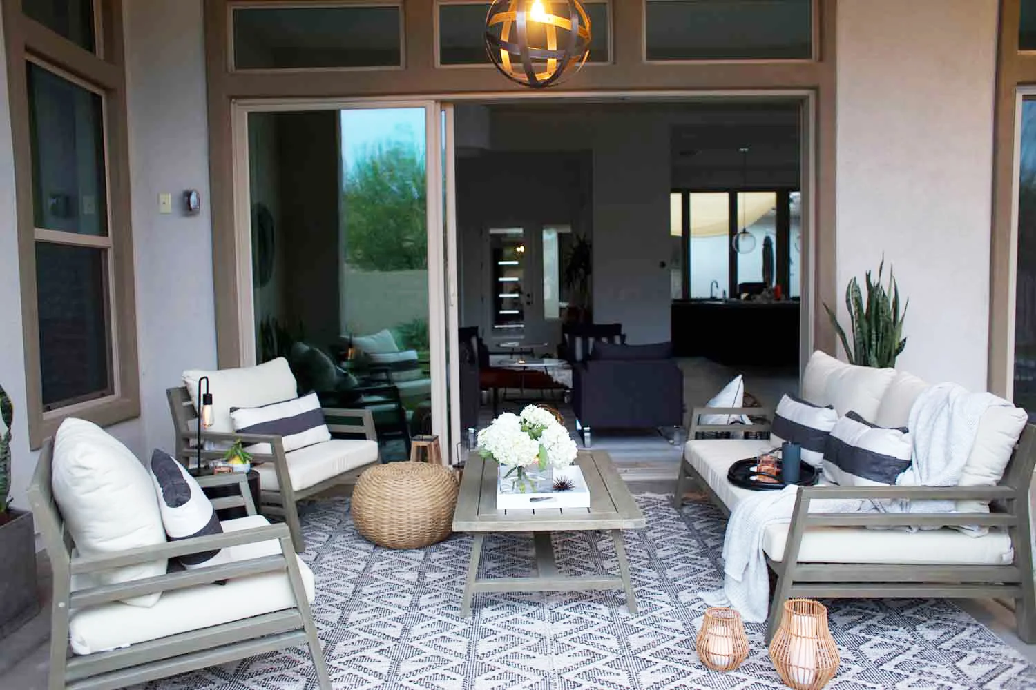 romantic patio