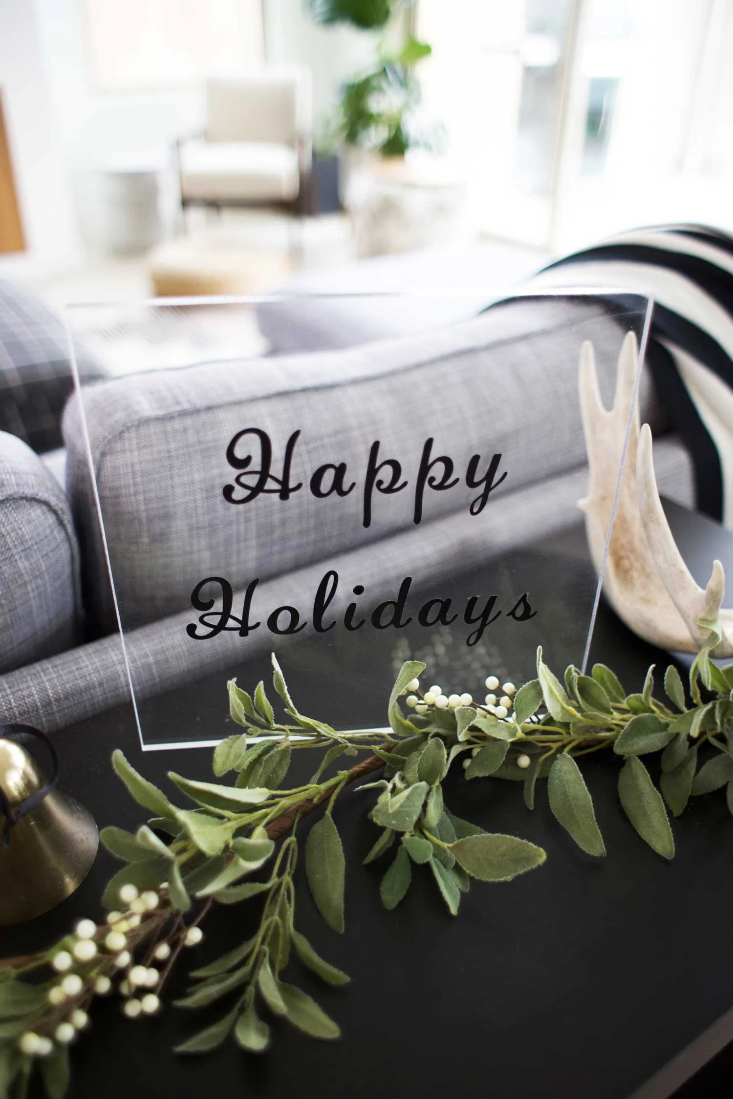 DIY Christmas sign