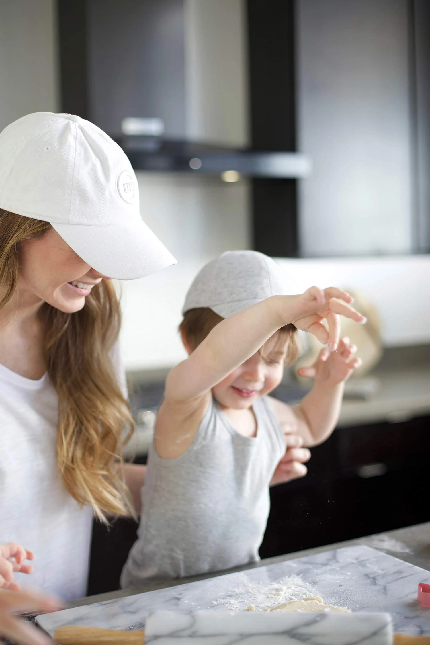 spring bake cooking with kids