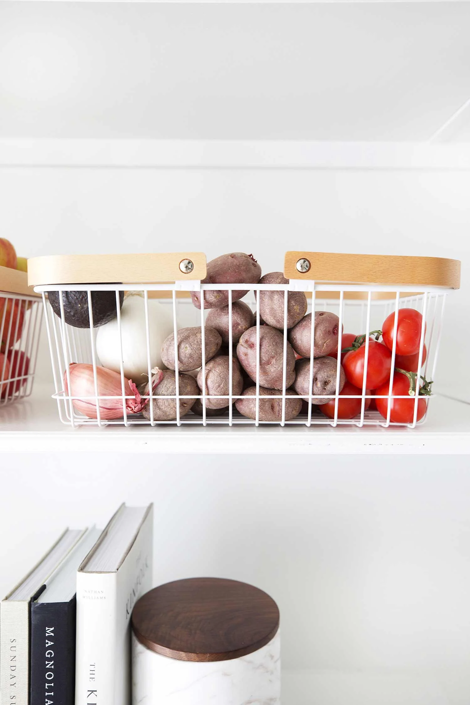 pantry reveal produce basket
