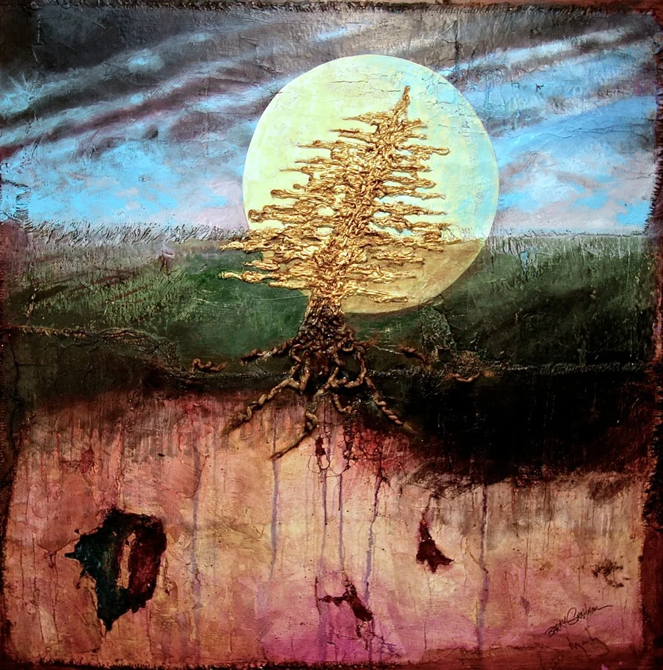 Artists: Rik Lazenby and Barry Graham, "The Harvest"