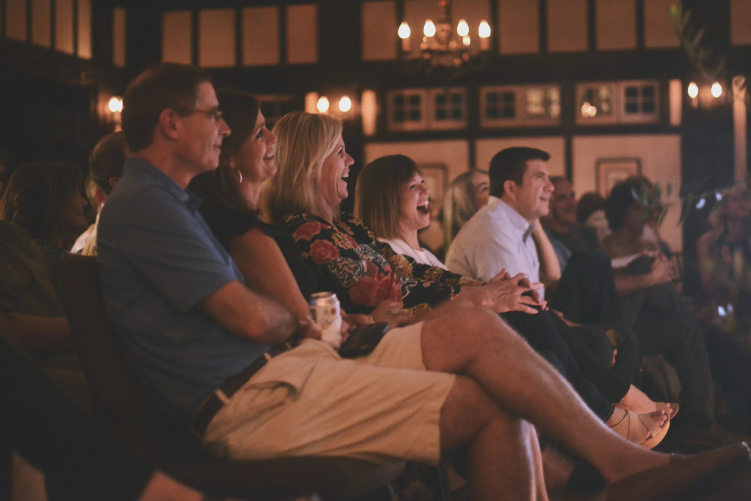 Laughter and joy were the hallmarks of the night. Photo by Josh Vigneulle