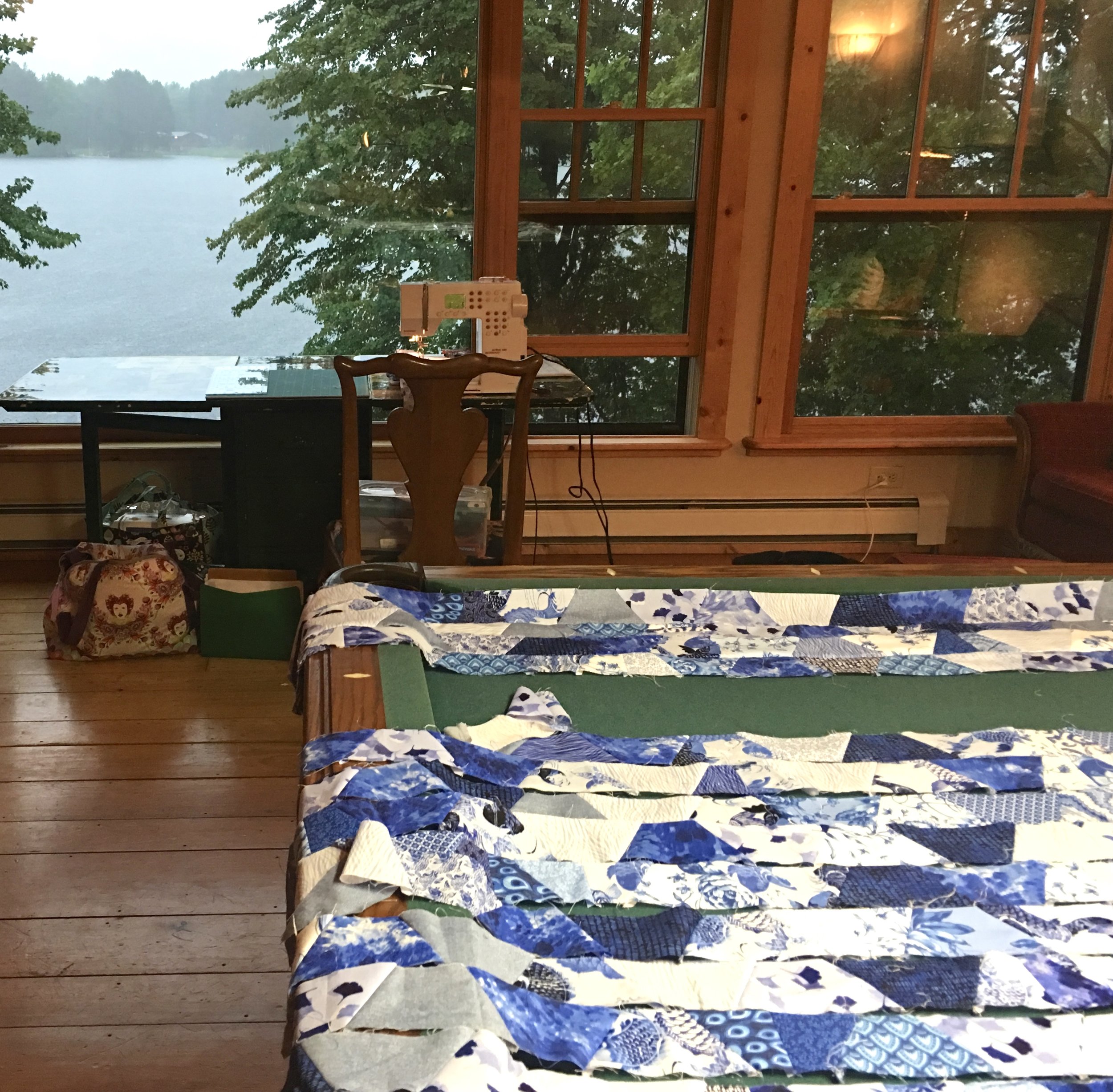 Vacation quilt project