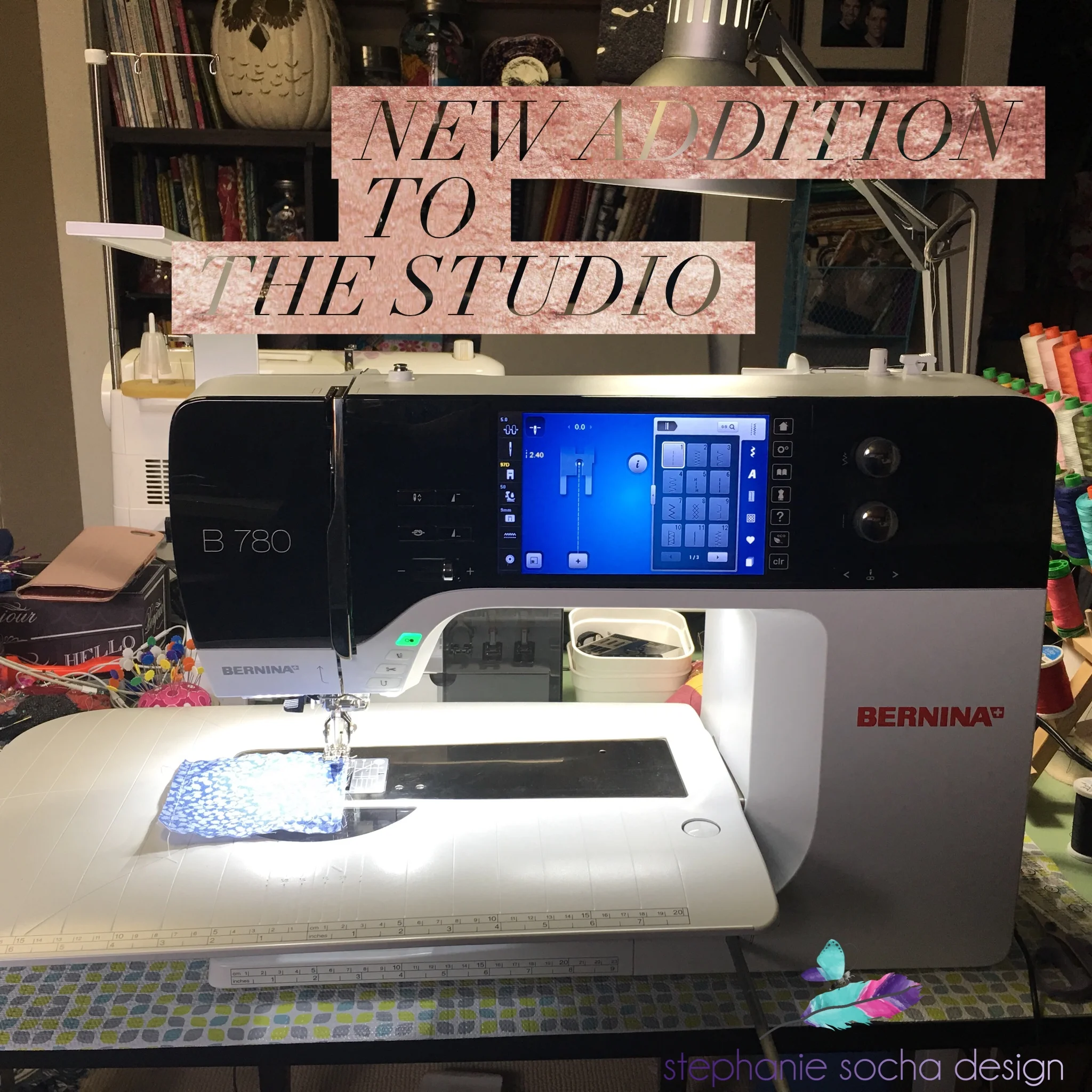 My New to me (used) Bernina 780