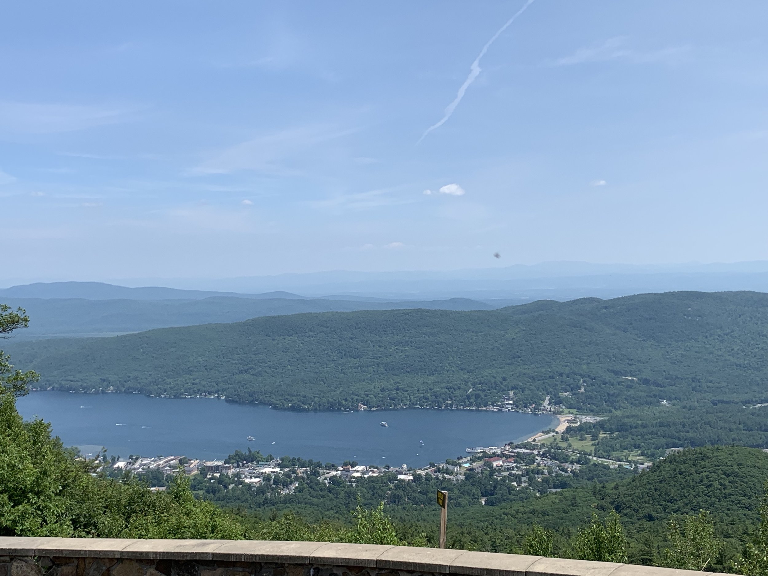 View from summit of Prospect Mountain