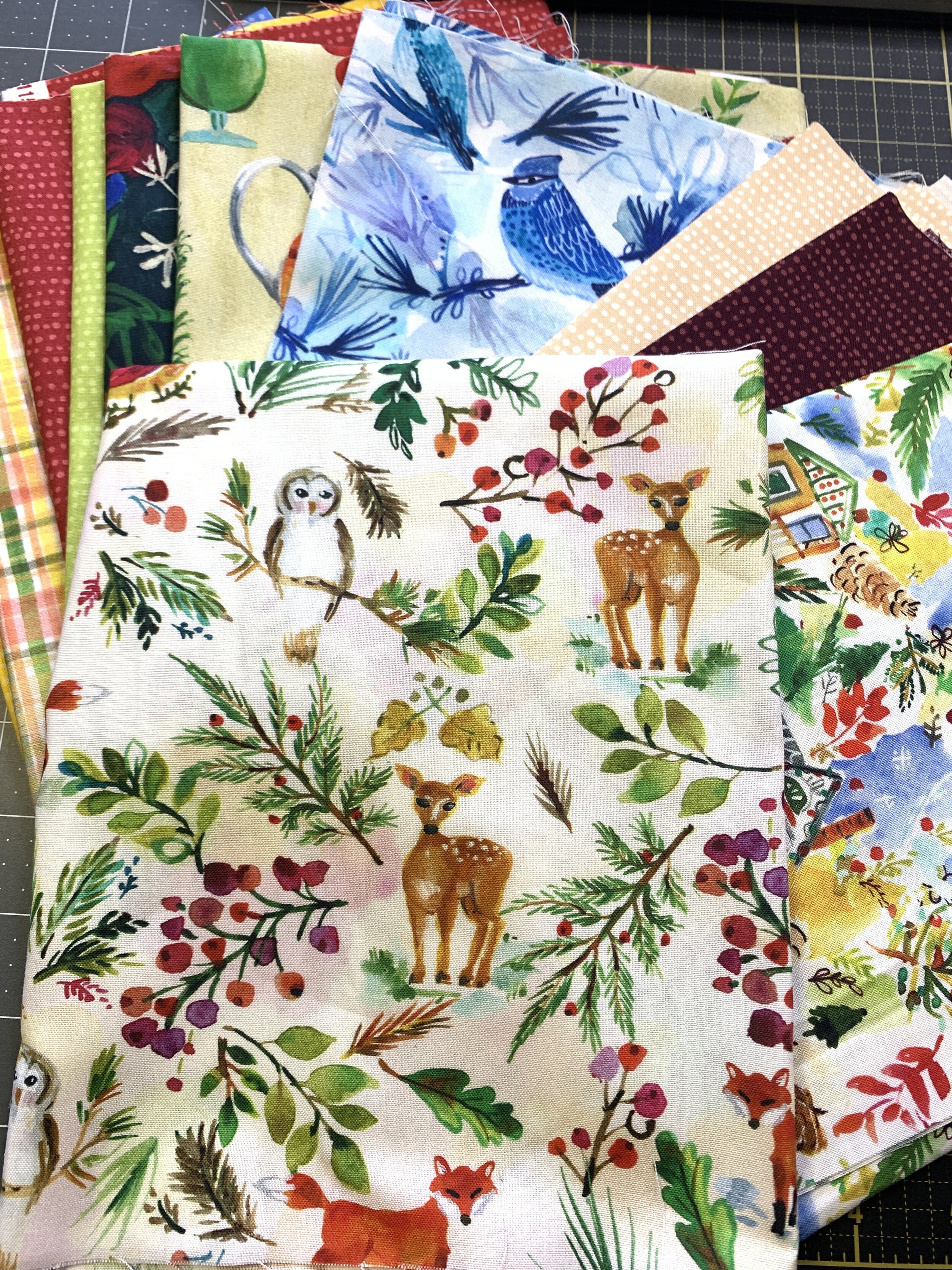 December to Remember fabrics