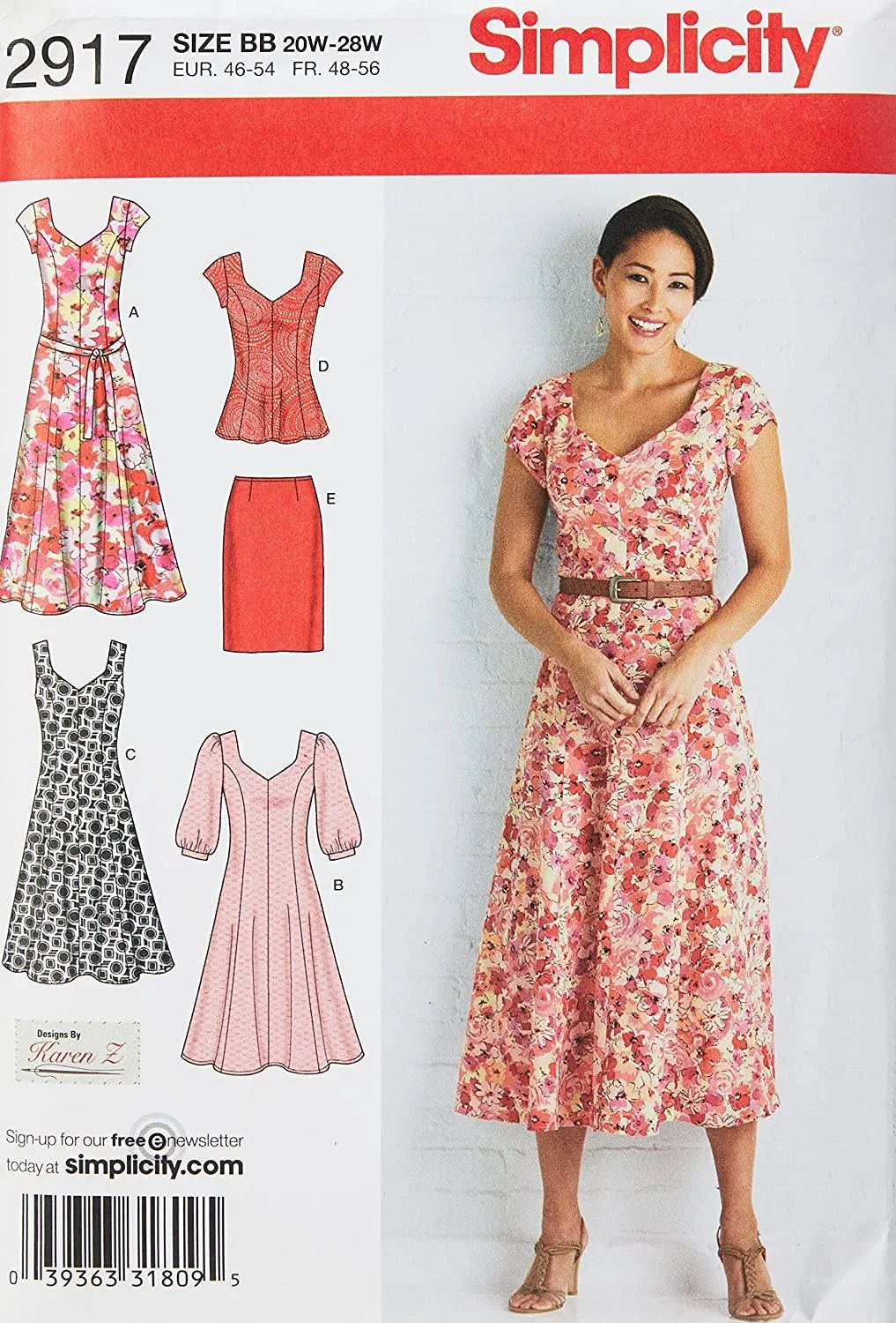 Simplicity 2917 Pattern