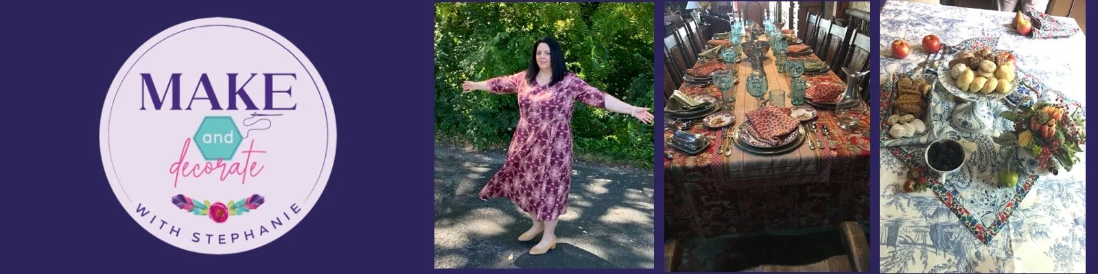 S5 E92 Sewing an Upton Dress & Replay Segment: Fall Entertaining and Decorating
