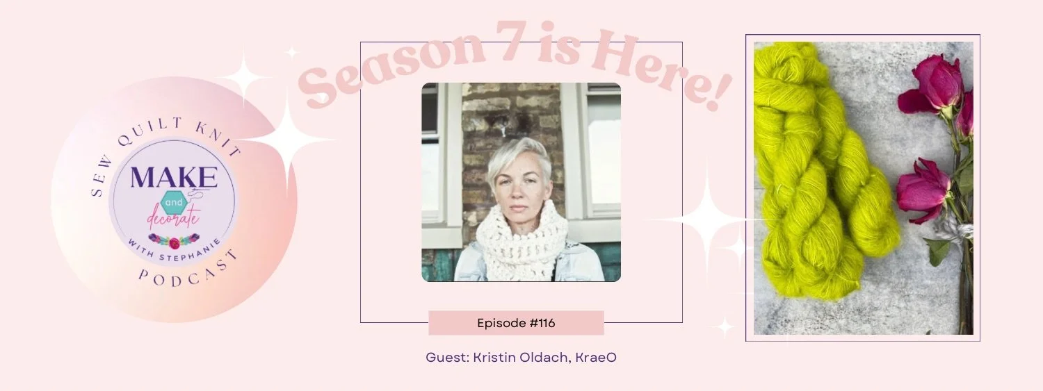 S7 E116: Season 7 Premiere: Guest Kristin Oldach, KraeO - Indie Yarn Dyer