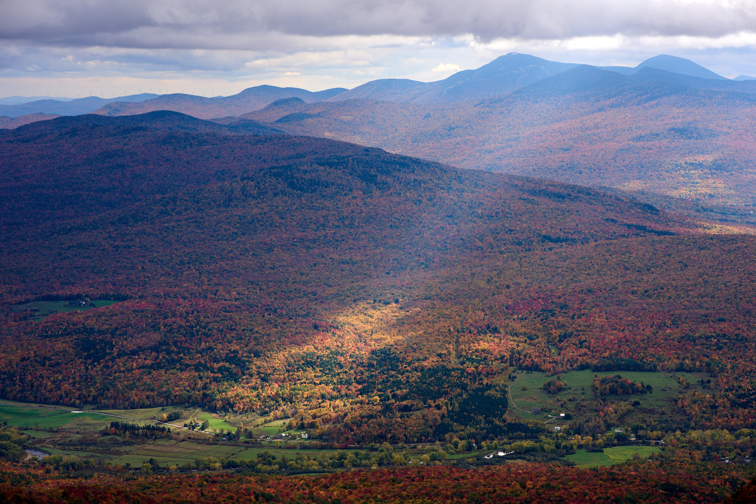 Valley Bottom Illuminated