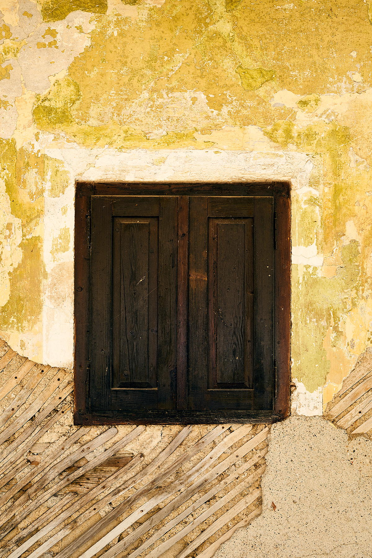 Window Shutter Patina