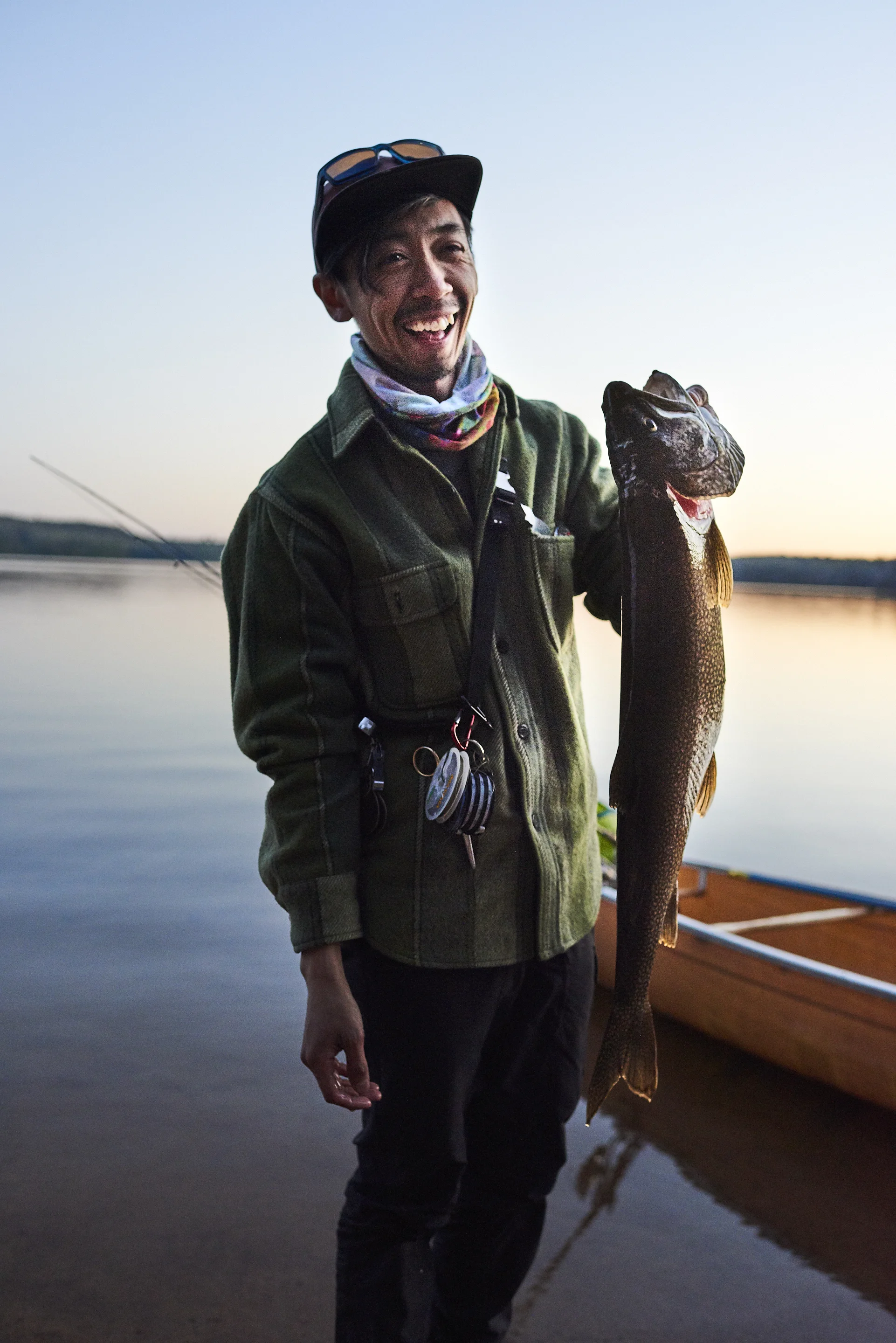 Phu w/ Lake Trout