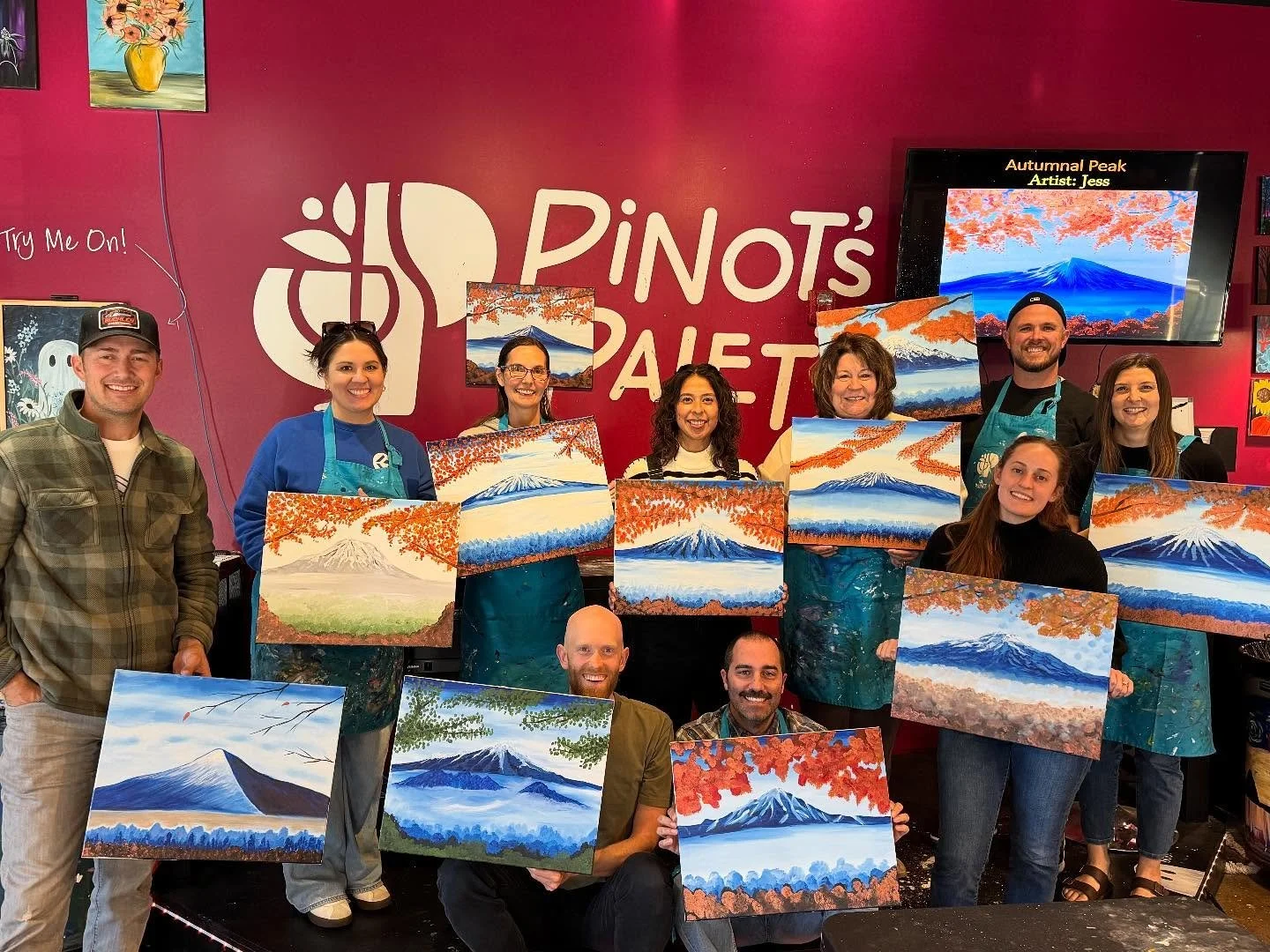 Our staff got creative team building time today during our quarterly staff meeting! After a morning spent in the Word &amp; in ministry planning, we headed to take a painting class. This was a fun way to learn and stretch ourselves, &amp; most import