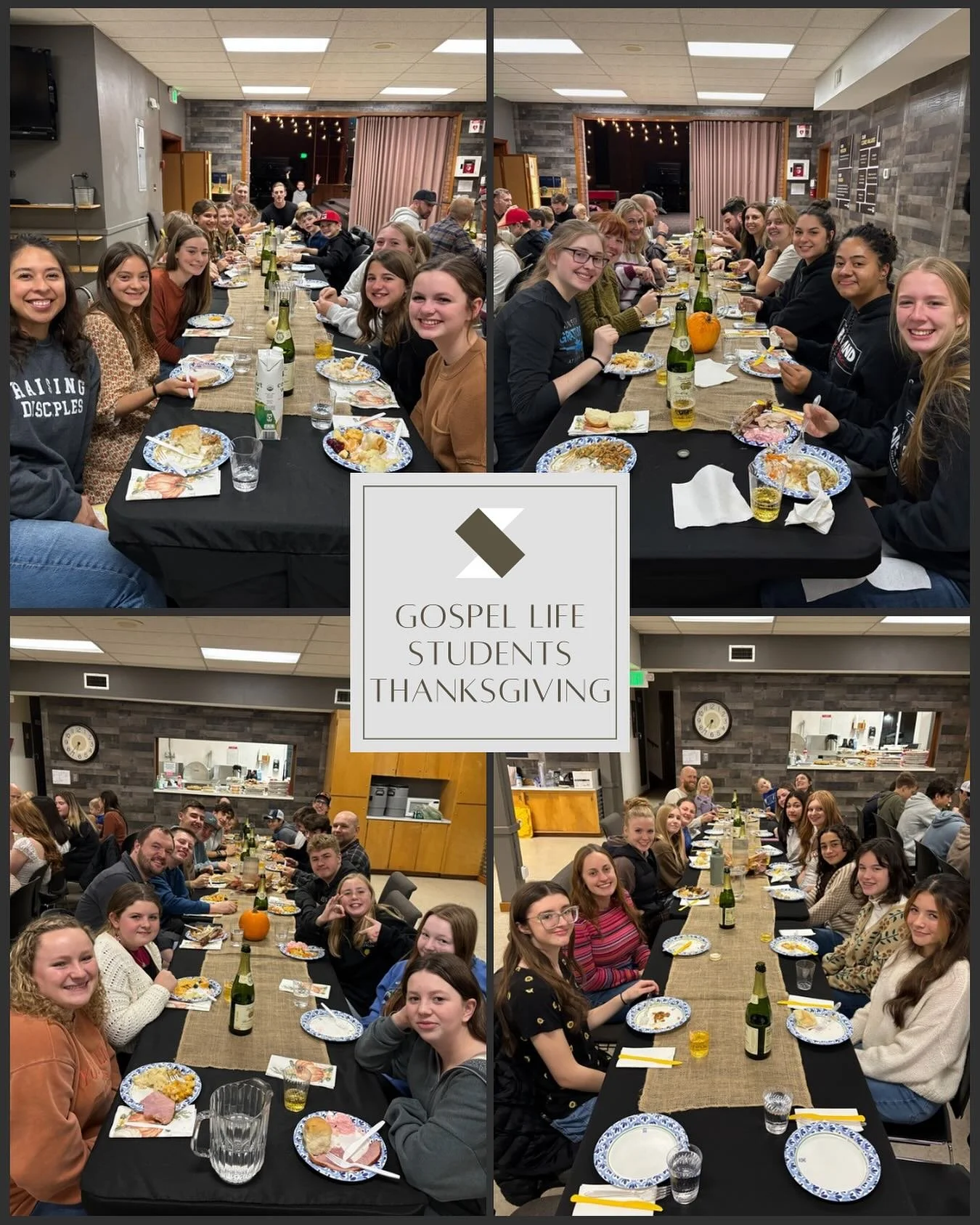Gospel Life Students Thanksgiving! 🦃