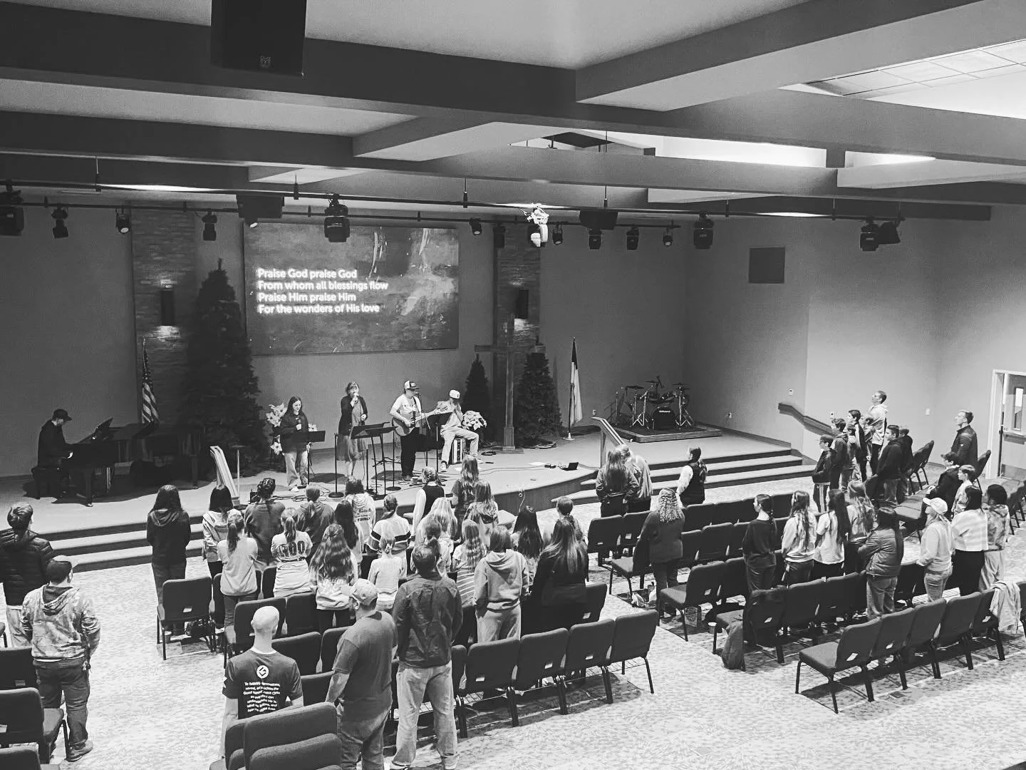 Gospel Life Students had their first Sunday meeting at the SDA &amp; with 6th graders joining! We are so excited for this next season of Students. Hop on our app for more if you have a 6th-12th grader who&rsquo;d like to get involved!