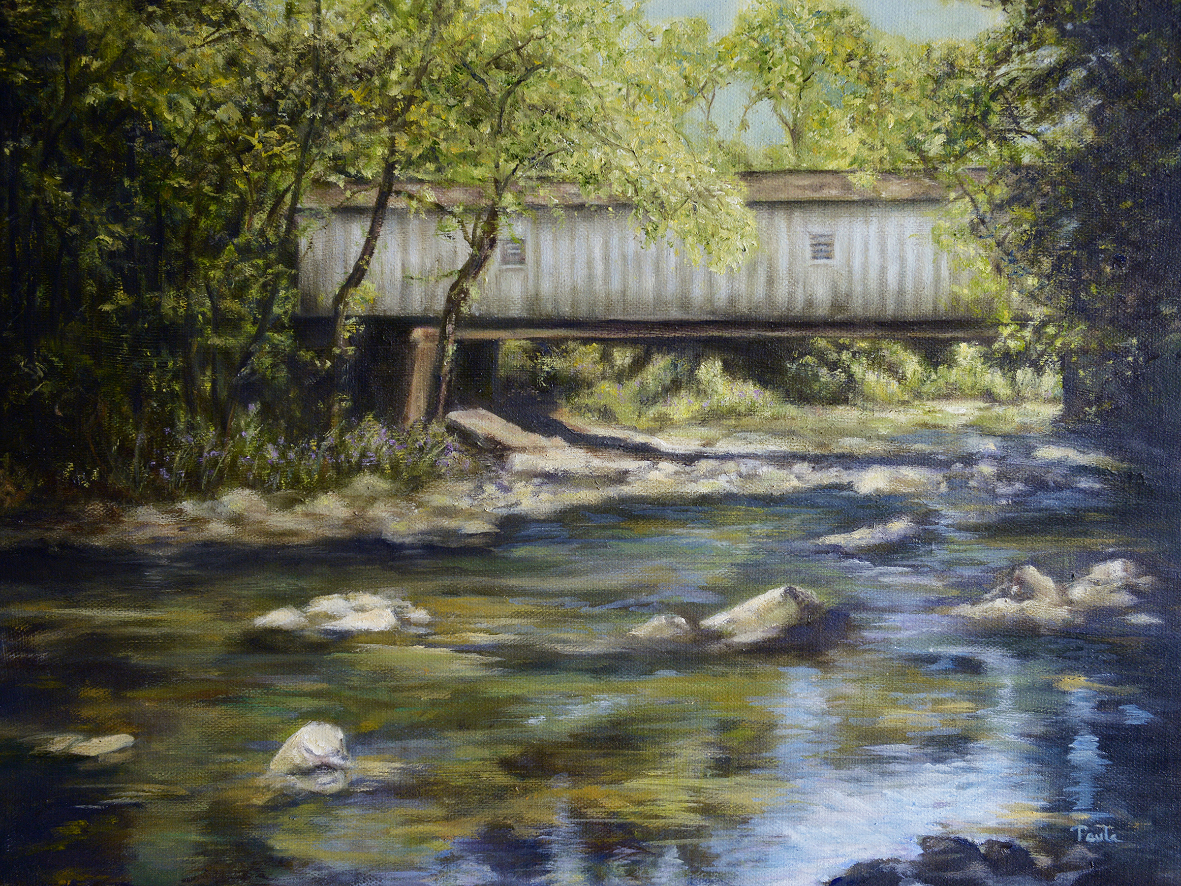 Covered Bridge at Sergeantsville 