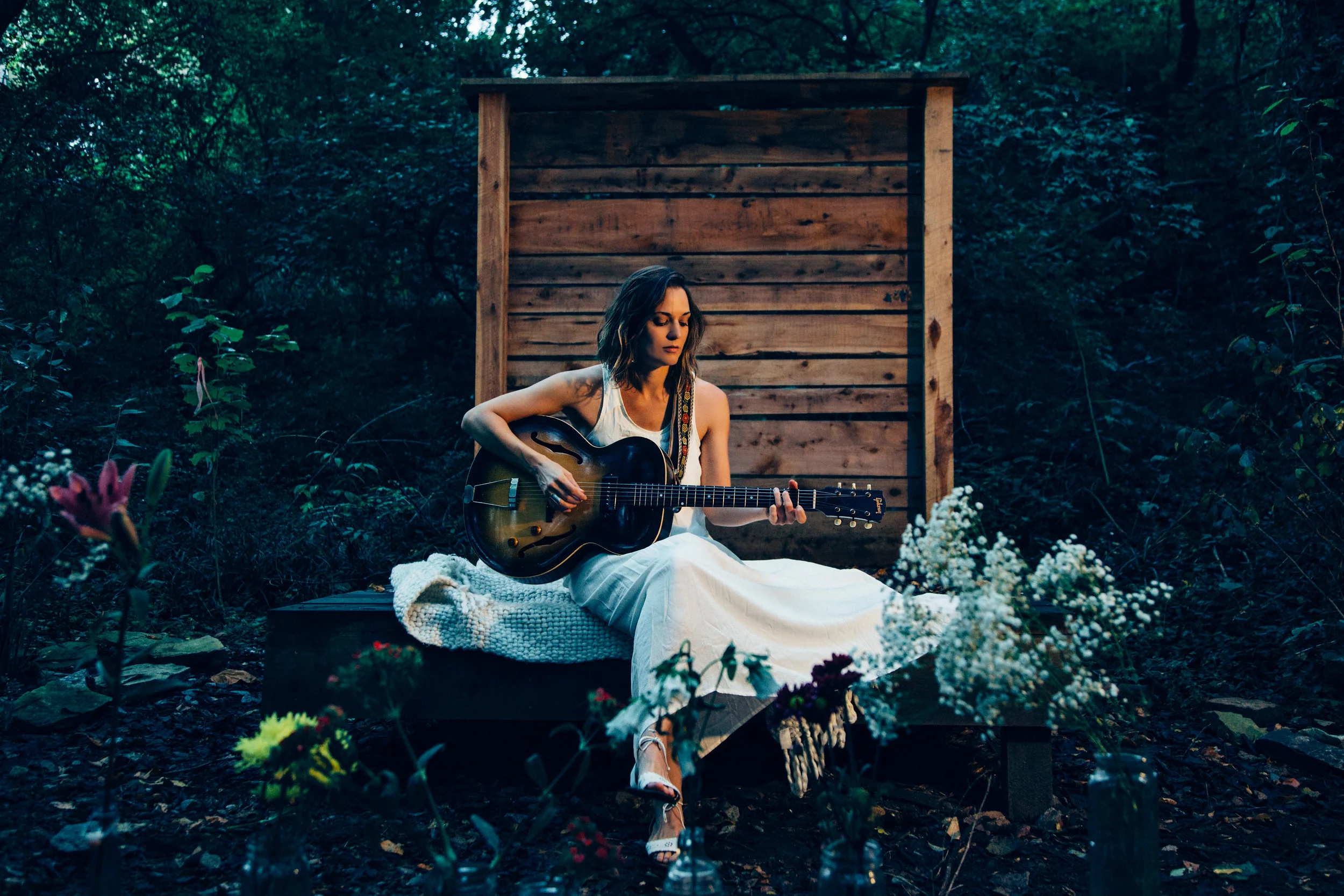 Amber Rubarth for Wildflowers in the Graveyard 2016. Photo by An