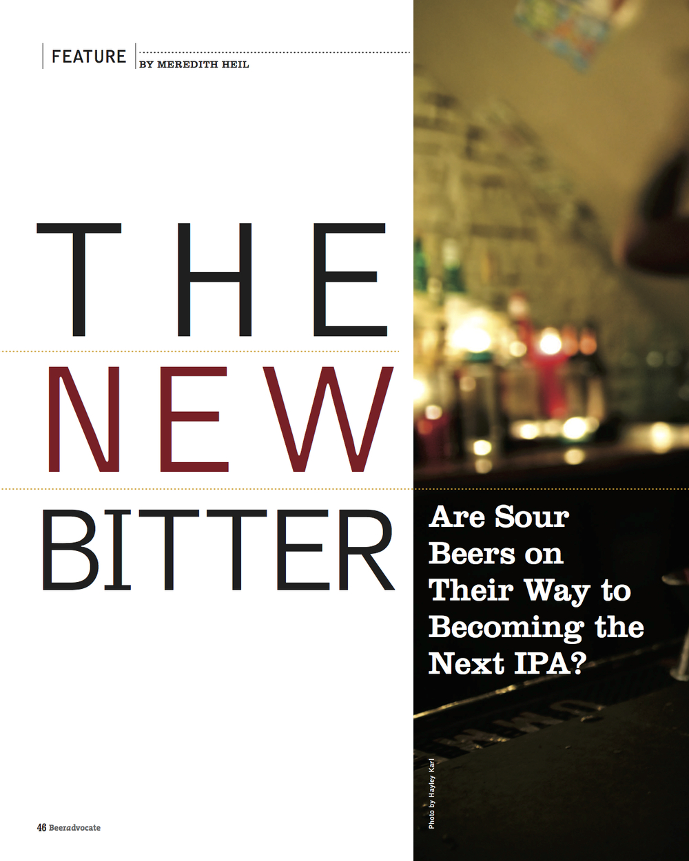 The New Bitter | Beer Advocate