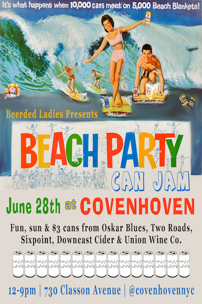 Beach Party Can Jam | Beerded Ladies for Covenhoven