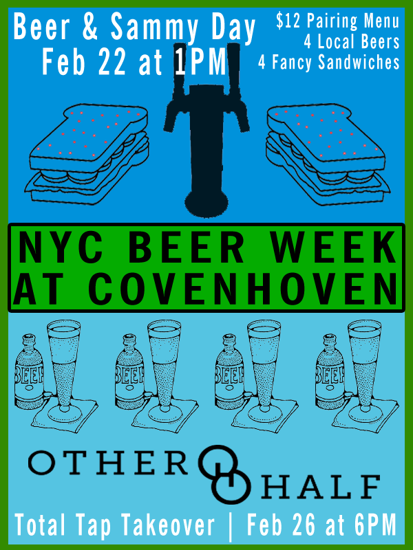 NYC Beer Week 2015 | Beerded Ladies for Covenhoven