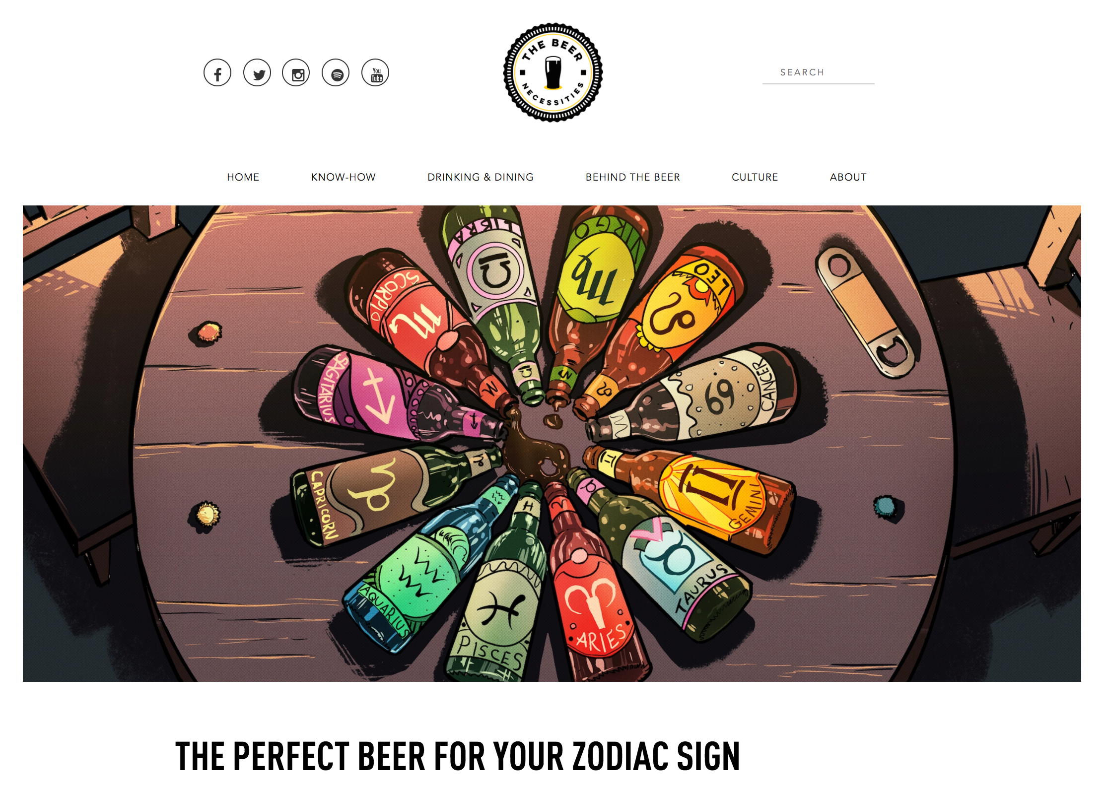 FORMER CONTRIBUTING WRITER | THE BEER NECESSITIES