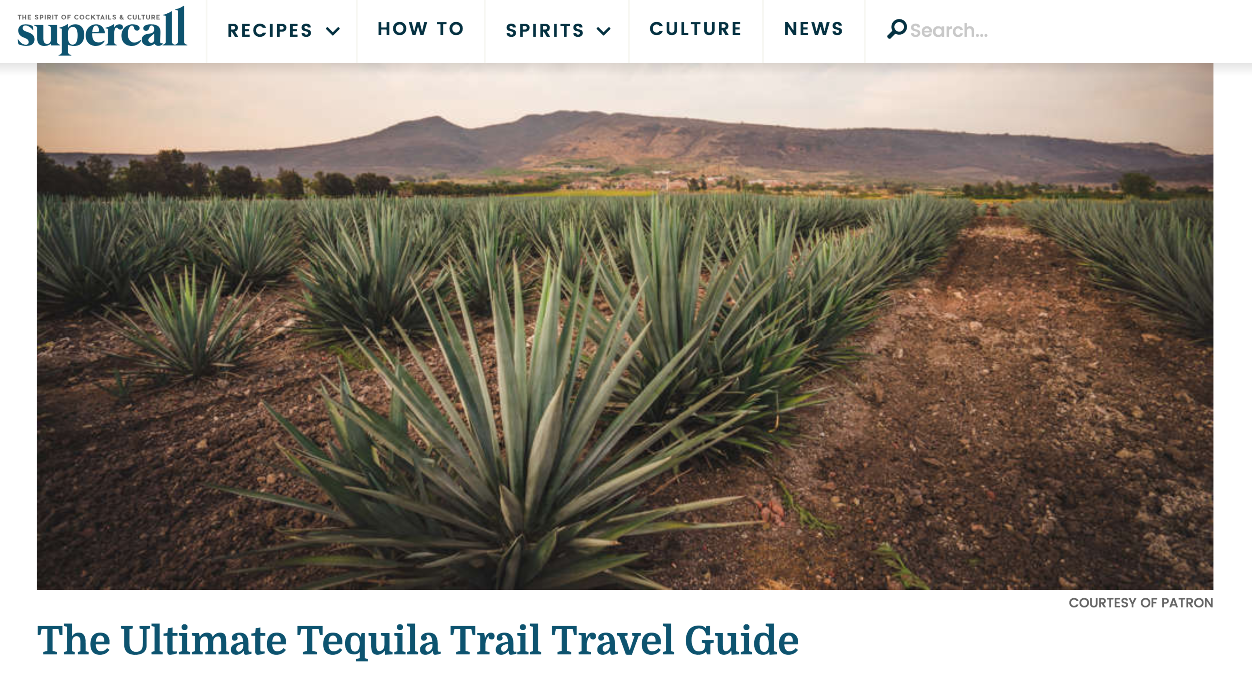 THE ULTIMATE TEQUILA TRAIL TRAVEL GUIDE | SUPERCALL