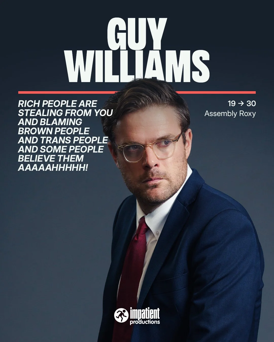 18:15 Assembly Roxy Upstairs