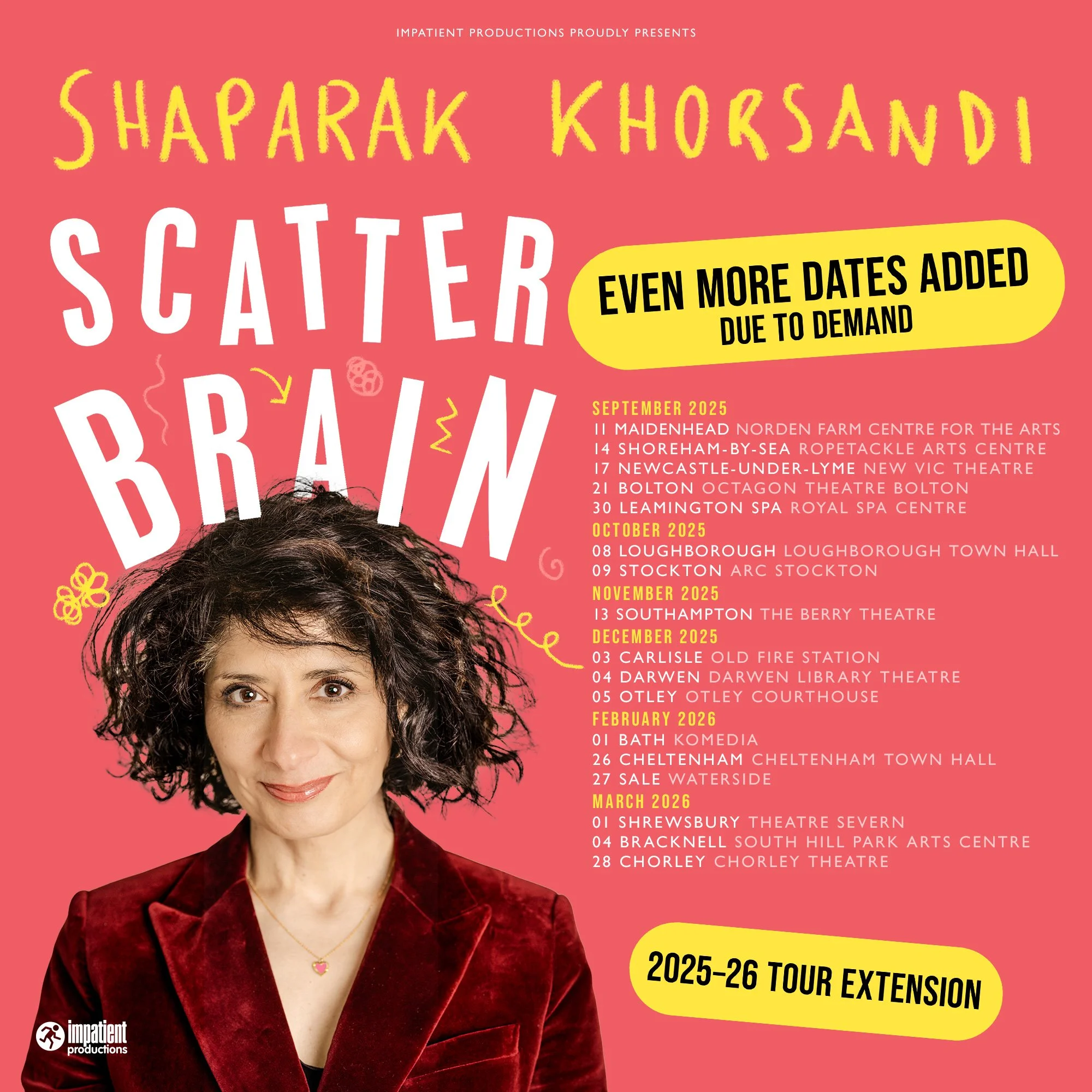 shaparak khorsandi | scatterbrain