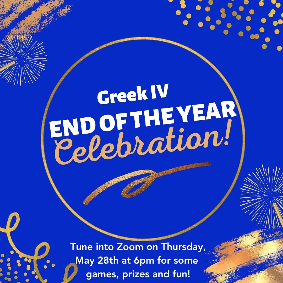 Greek InterVarsity End-of-the-Year Celebration