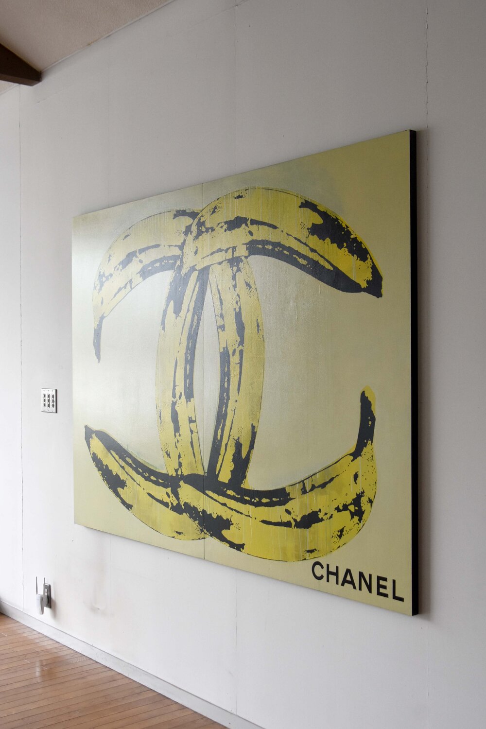 Chanel Unicorn Painting by Campbell La Pun