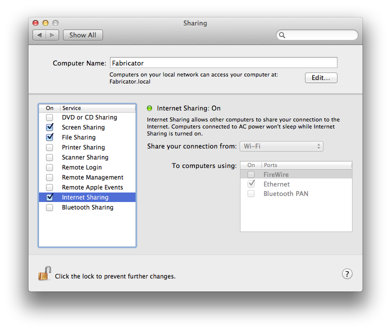 SharingConfig