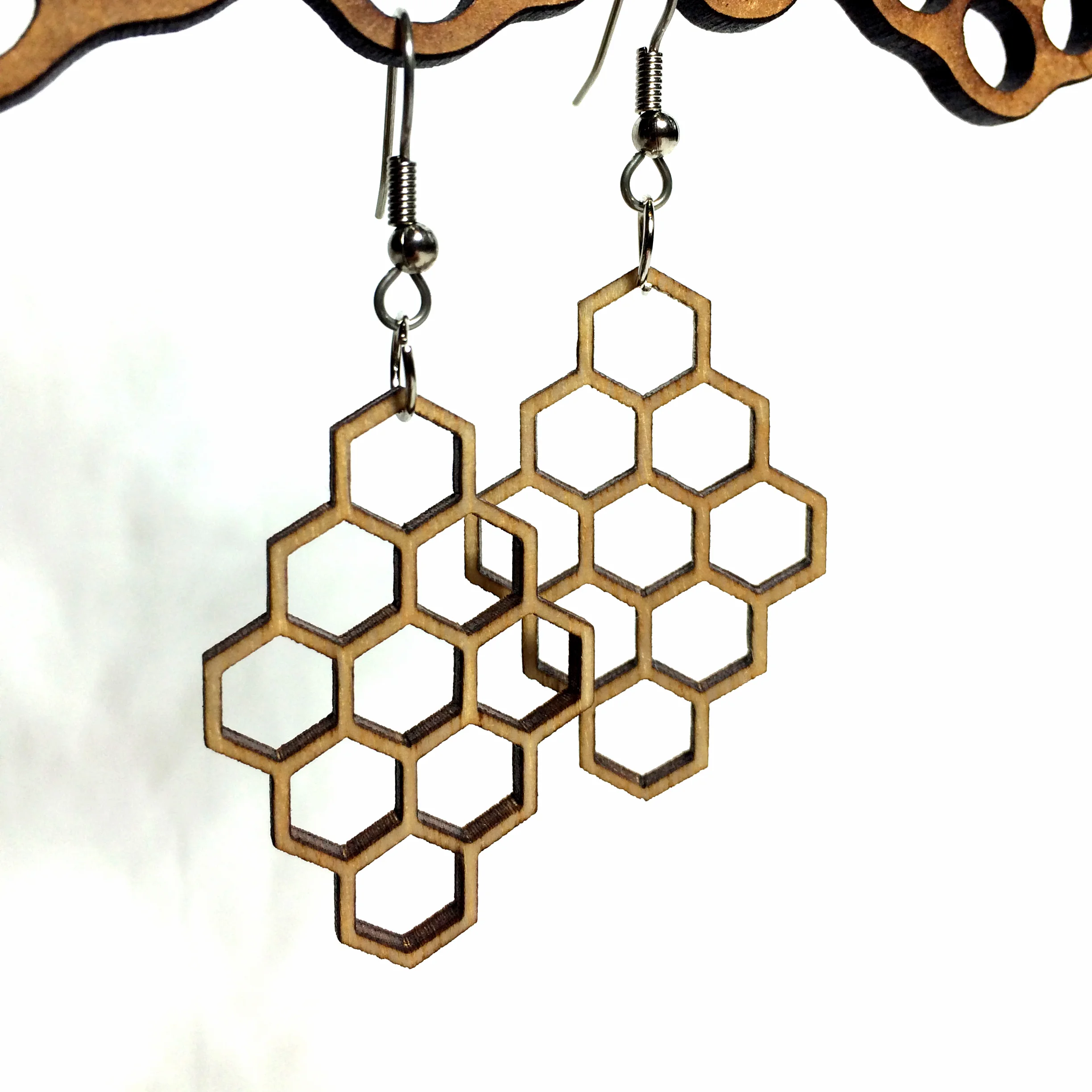 Honeycomb Earrings