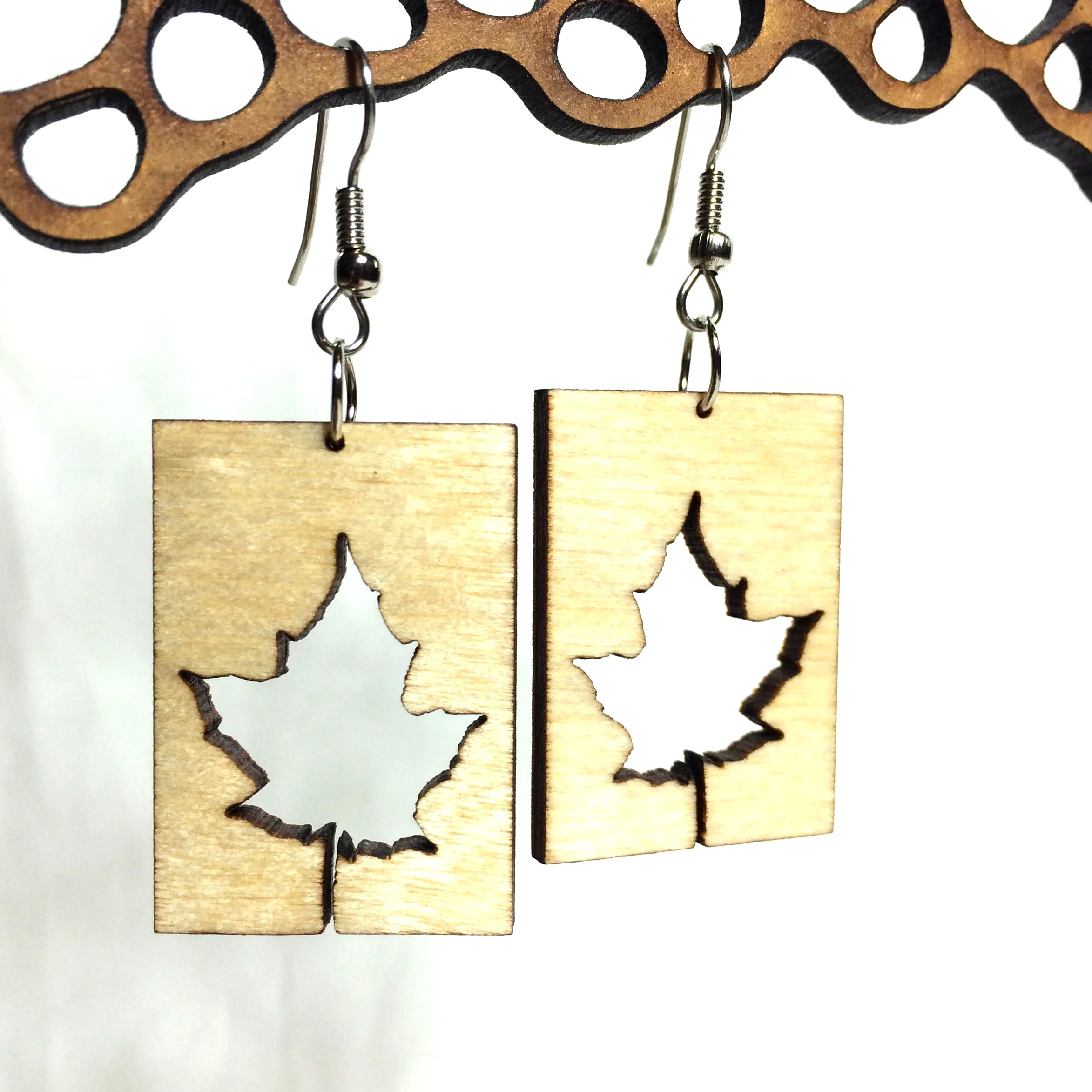 Maple Leaf Earrings