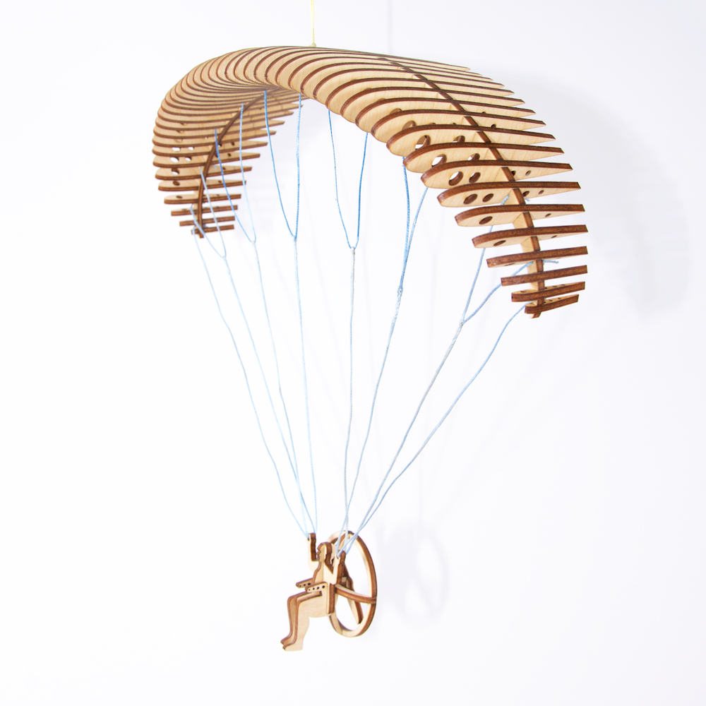 paragliding.RC 96 cm for paramotoring wind streamers Pilots Choice UK