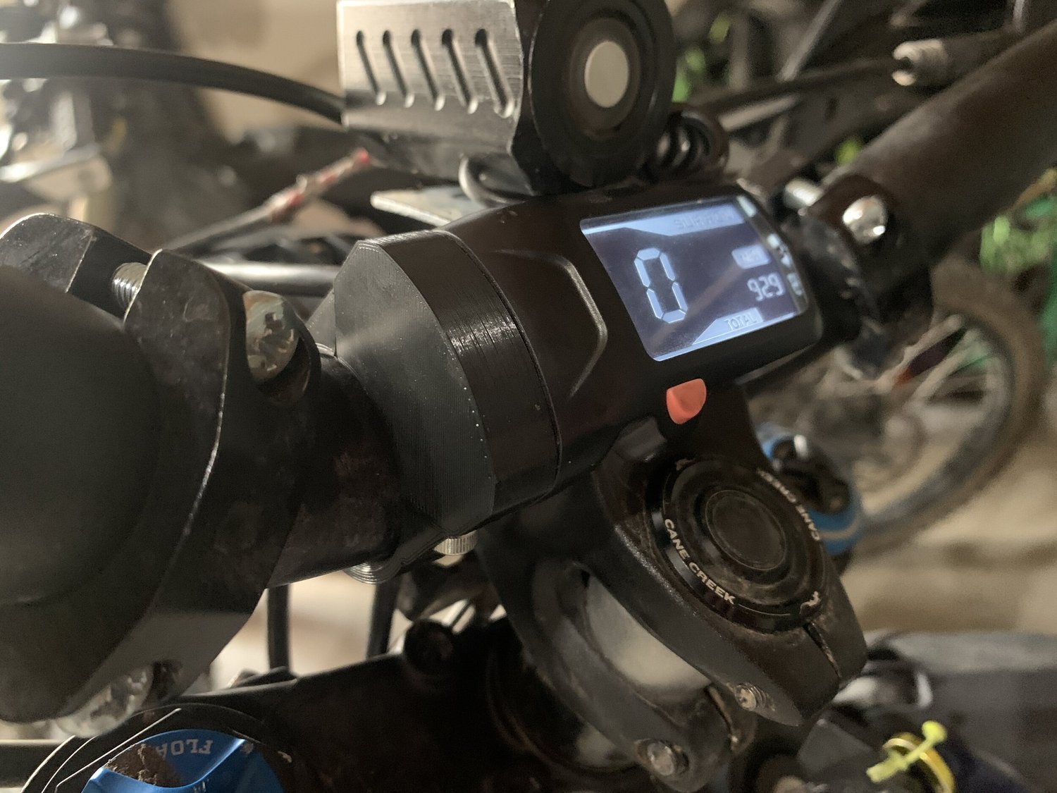 Sur-Ron Speedometer Relocation Bracket — s k i v v i e s laser cut  goodness