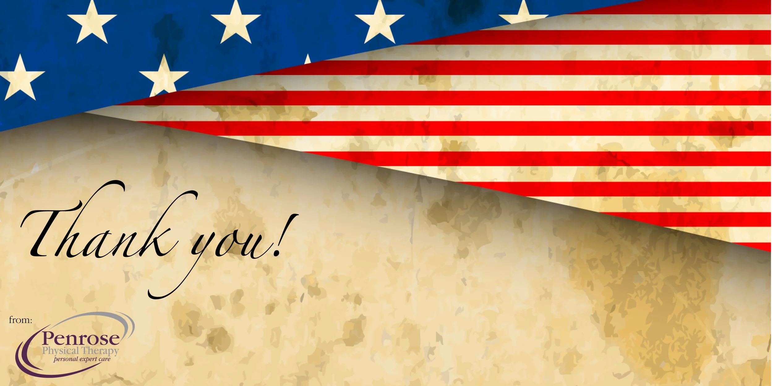 Thank you to our veterans!