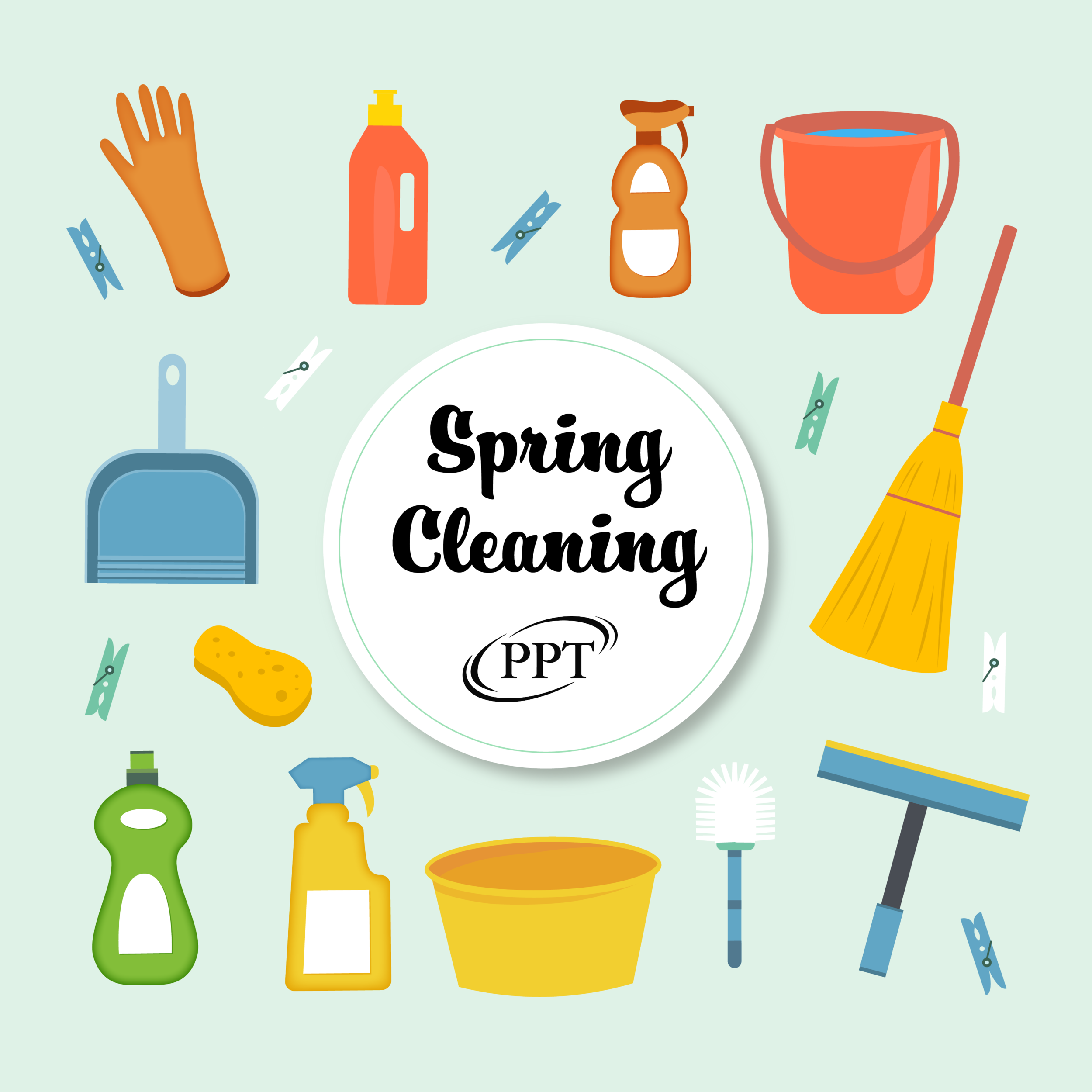 Physical Therapy Tips for Safer Springtime Cleaning