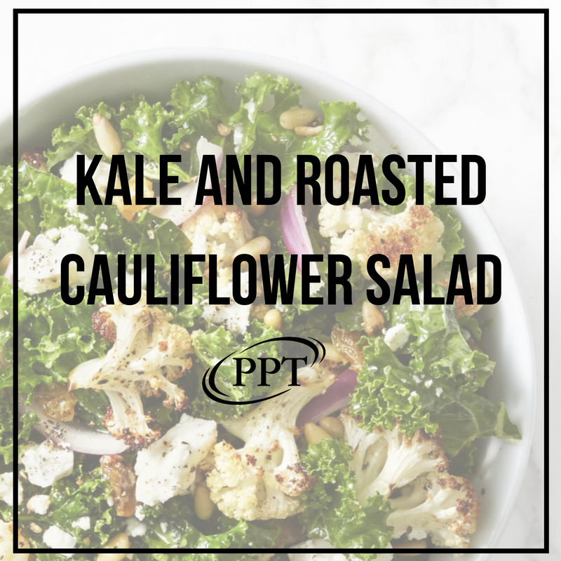 Kale and Roasted Cauliflower Salad