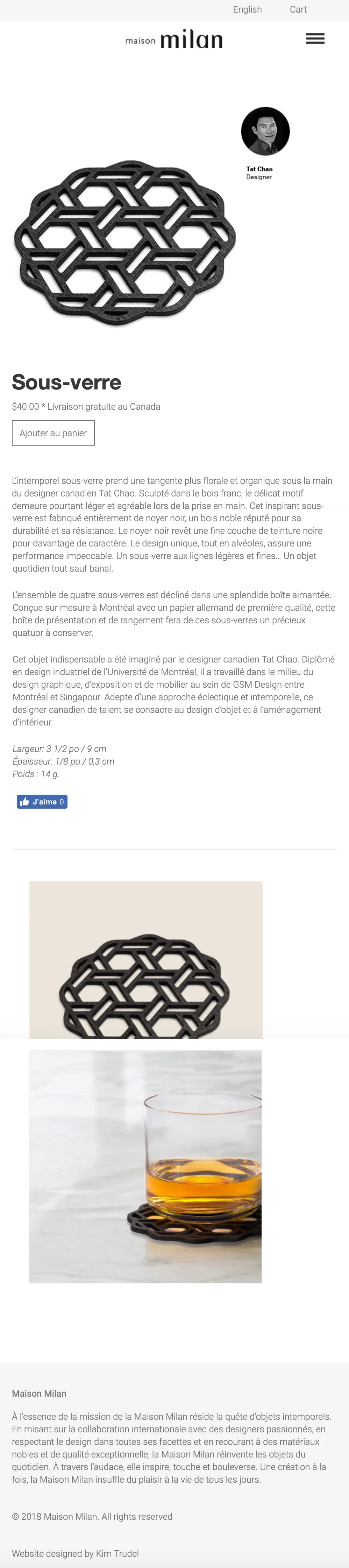 Page de l’article