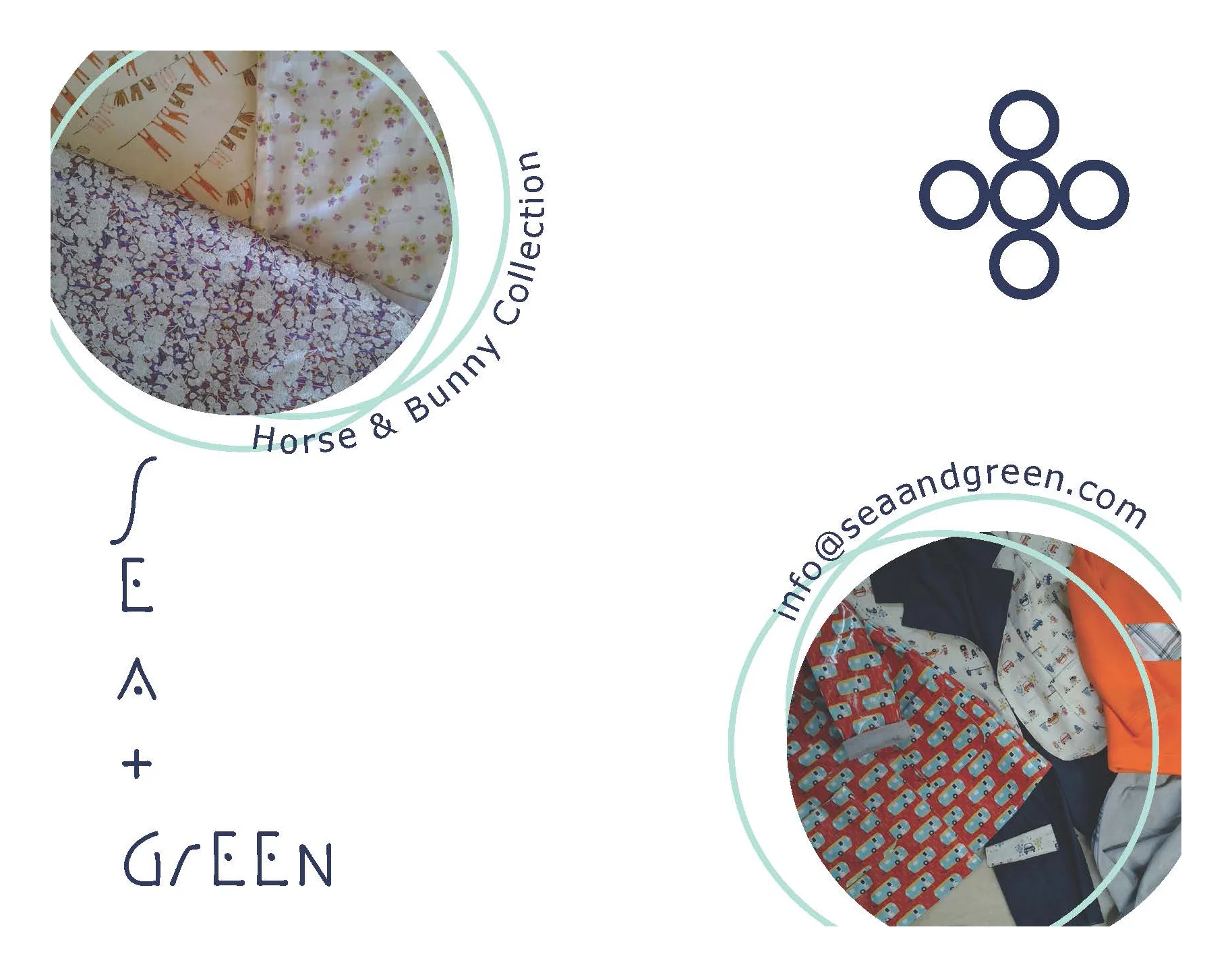 Logo/Postcard/Sea + Green