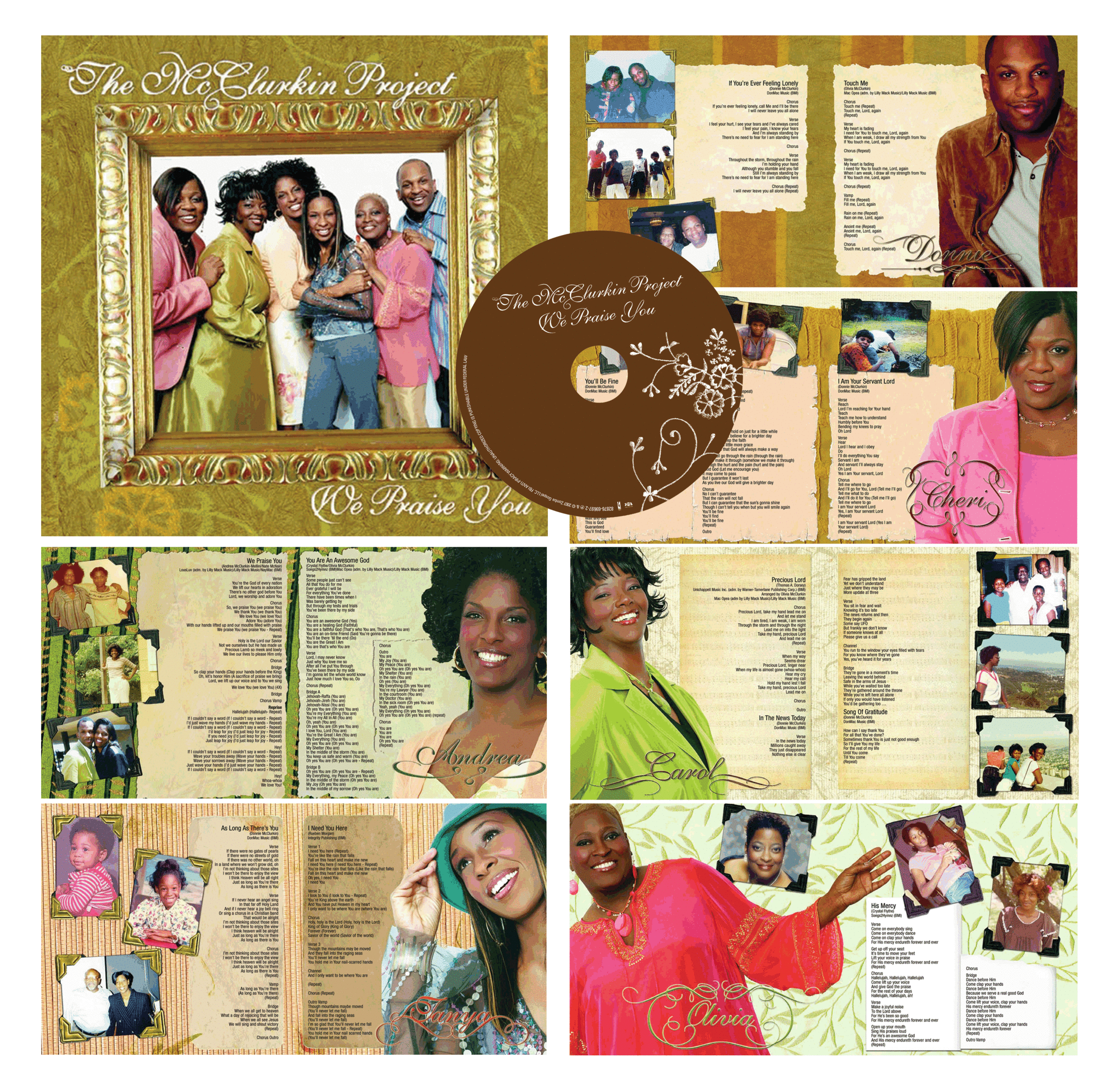 CD Packaging/The McClurkins