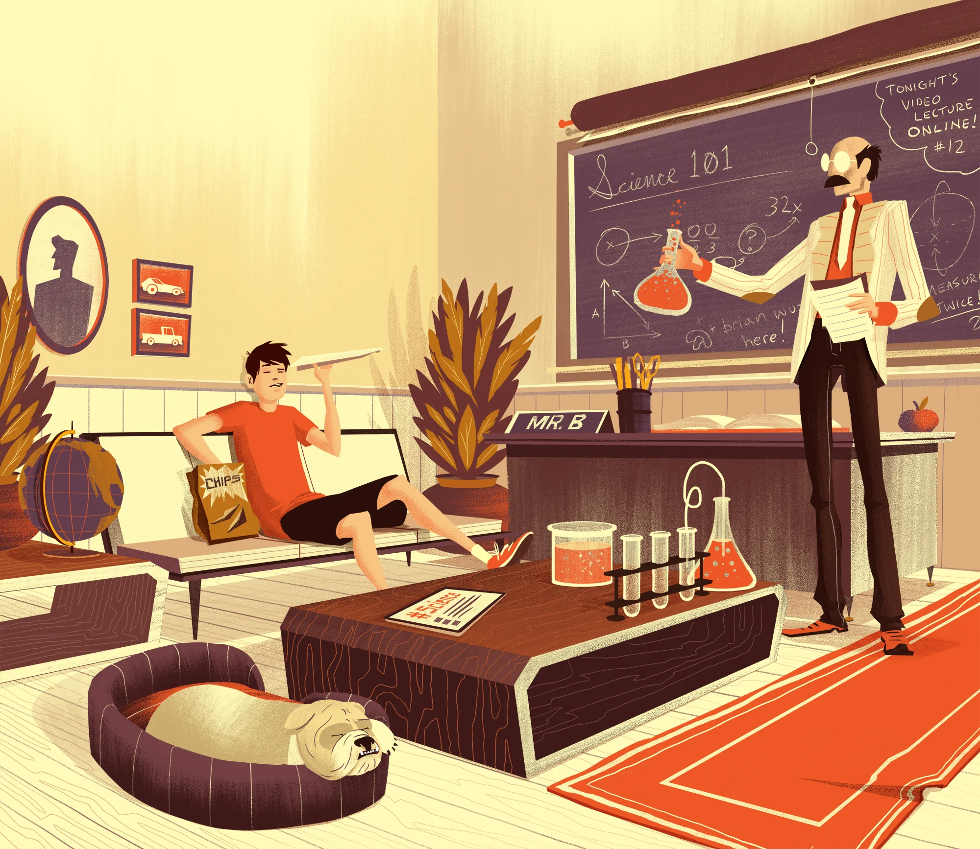 Spread Illustration