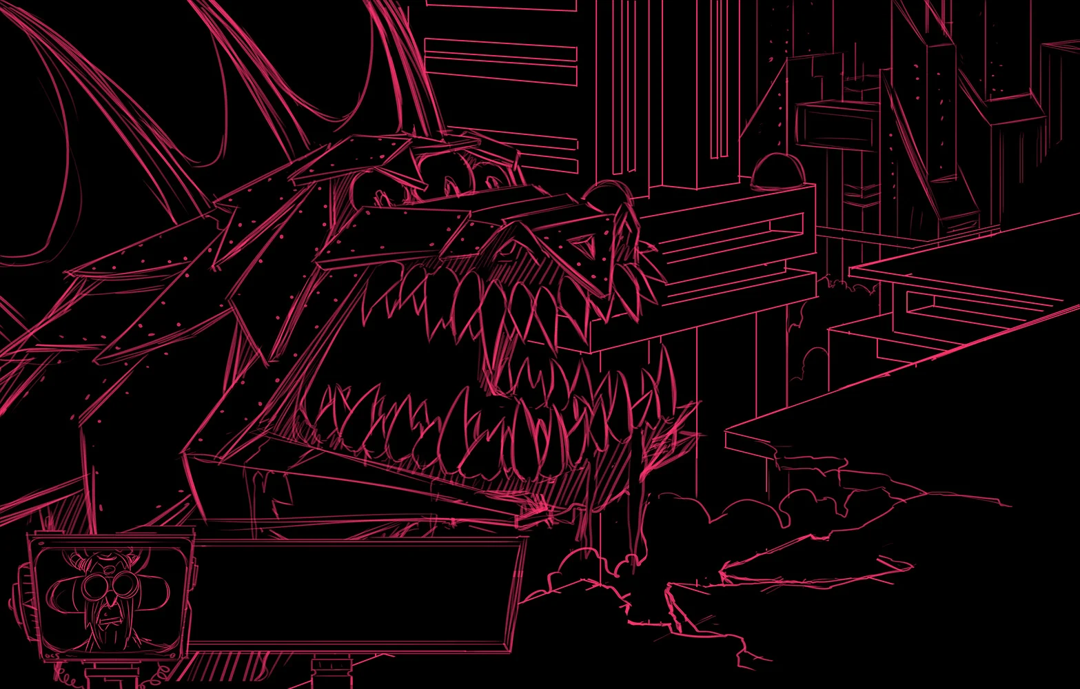 Robot Workshop · 2014 · Inside The Robot Workshop Sketch